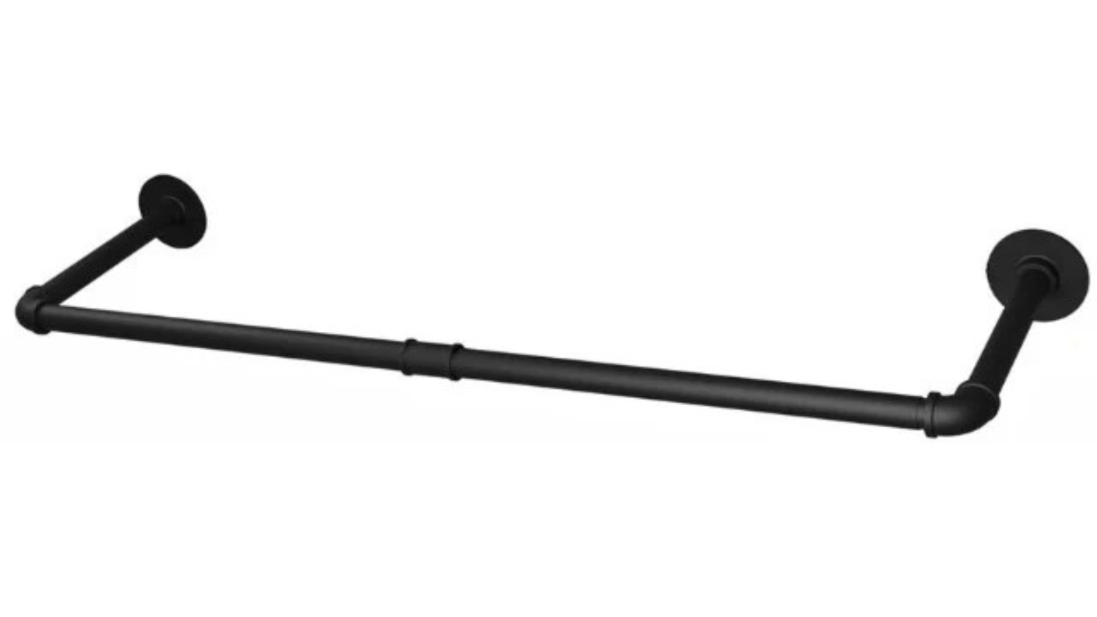 Pretty & Practical Heavy Duty Pipe Style Clothes Hanging Rod