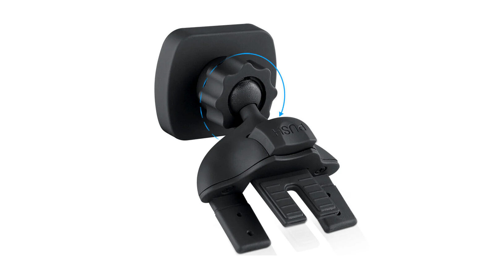 Pretty & Practical Hands-Free CD Slot Car Mount 2 in 1 Phone Tablet Holder