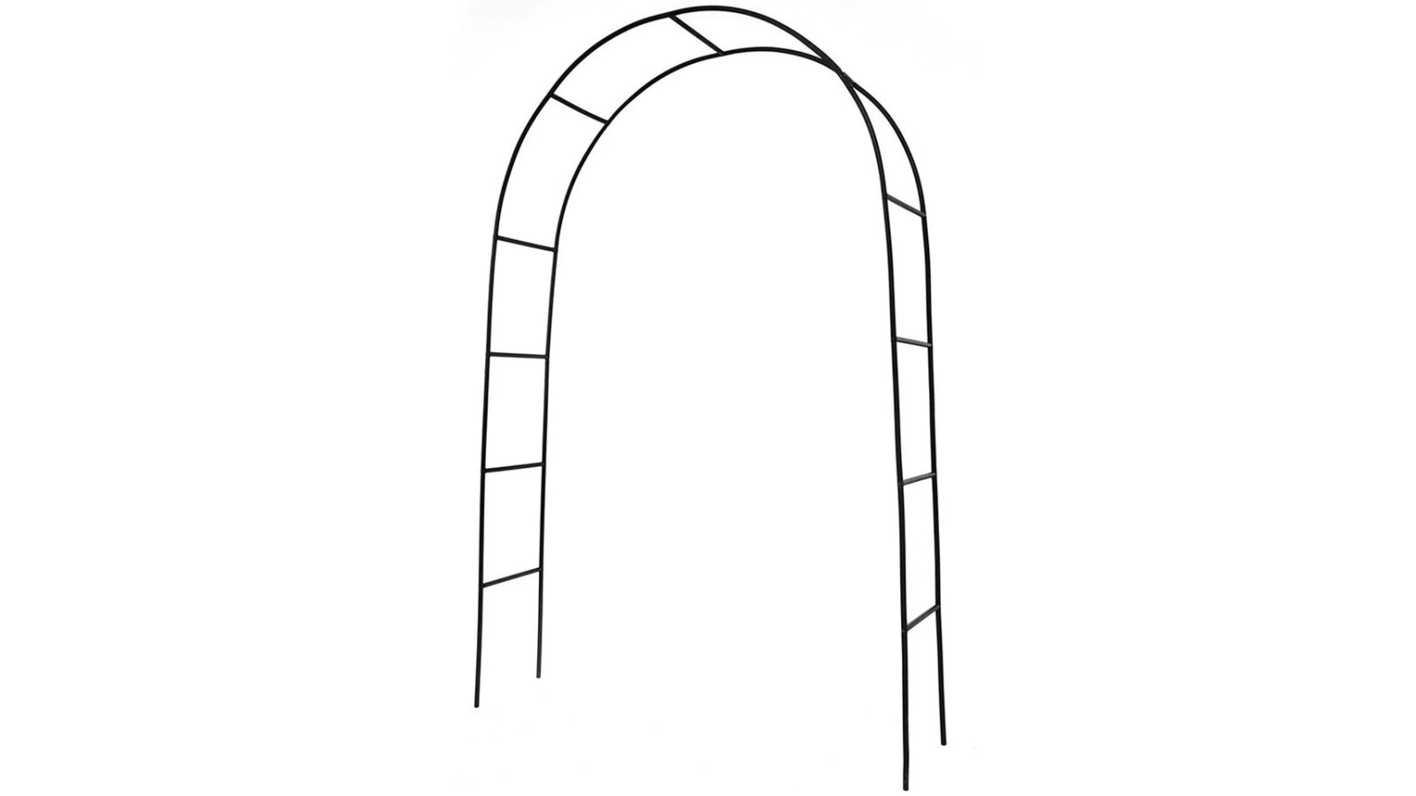 Pretty & Practical Rustproof Metal Garden Patio Archway Trellis