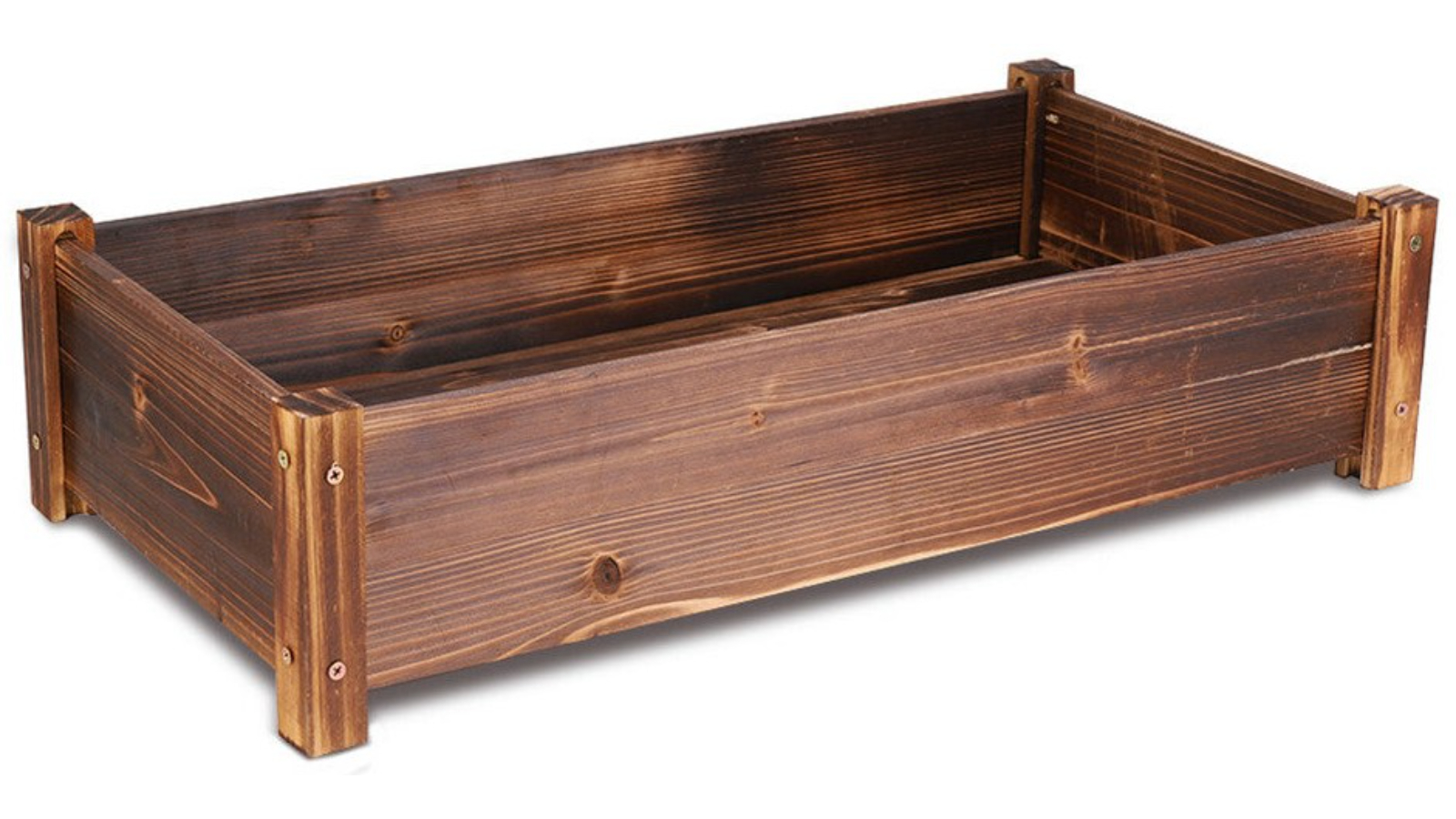 Pretty & Practical Rustic Garden Planter Soil Box