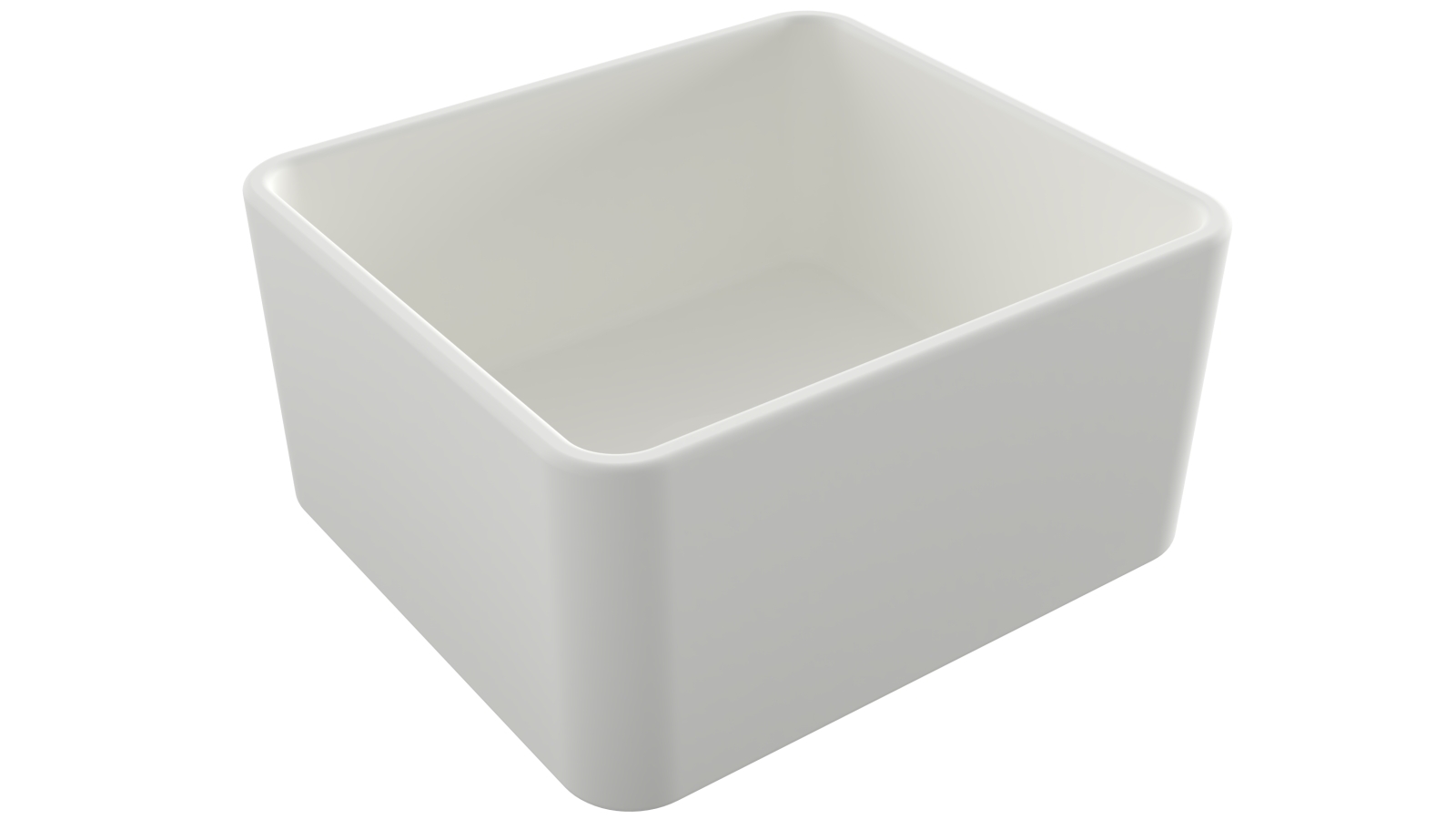Turner Hastings Novi 50x46 Fine Fireclay Butler Sink - Matte White