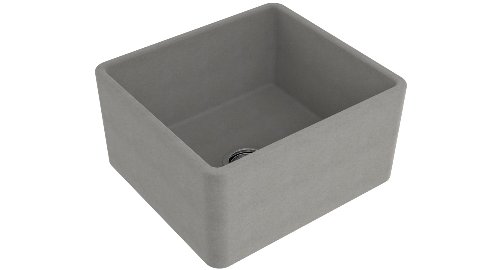 Turner Hastings Novi 50x46 Fine Fireclay Concrete Look Butler Sink