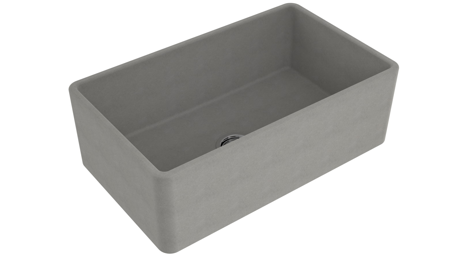 Turner Hastings Novi 75x46 Fine Fireclay Concrete Look Butler Sink