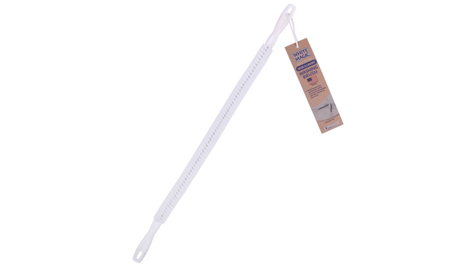American Brushware Nook and Cranny Cleaning Tool - White