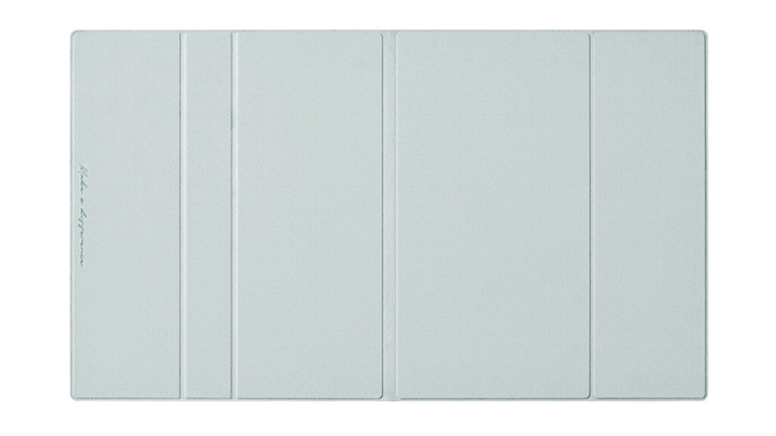 Onyx Boox Note Max Magnetic Case - Light Grey/Pastel Green