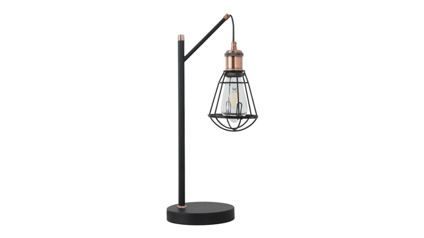 Luminea Nova Modern Elegant Table Lamp Desk Light - Black