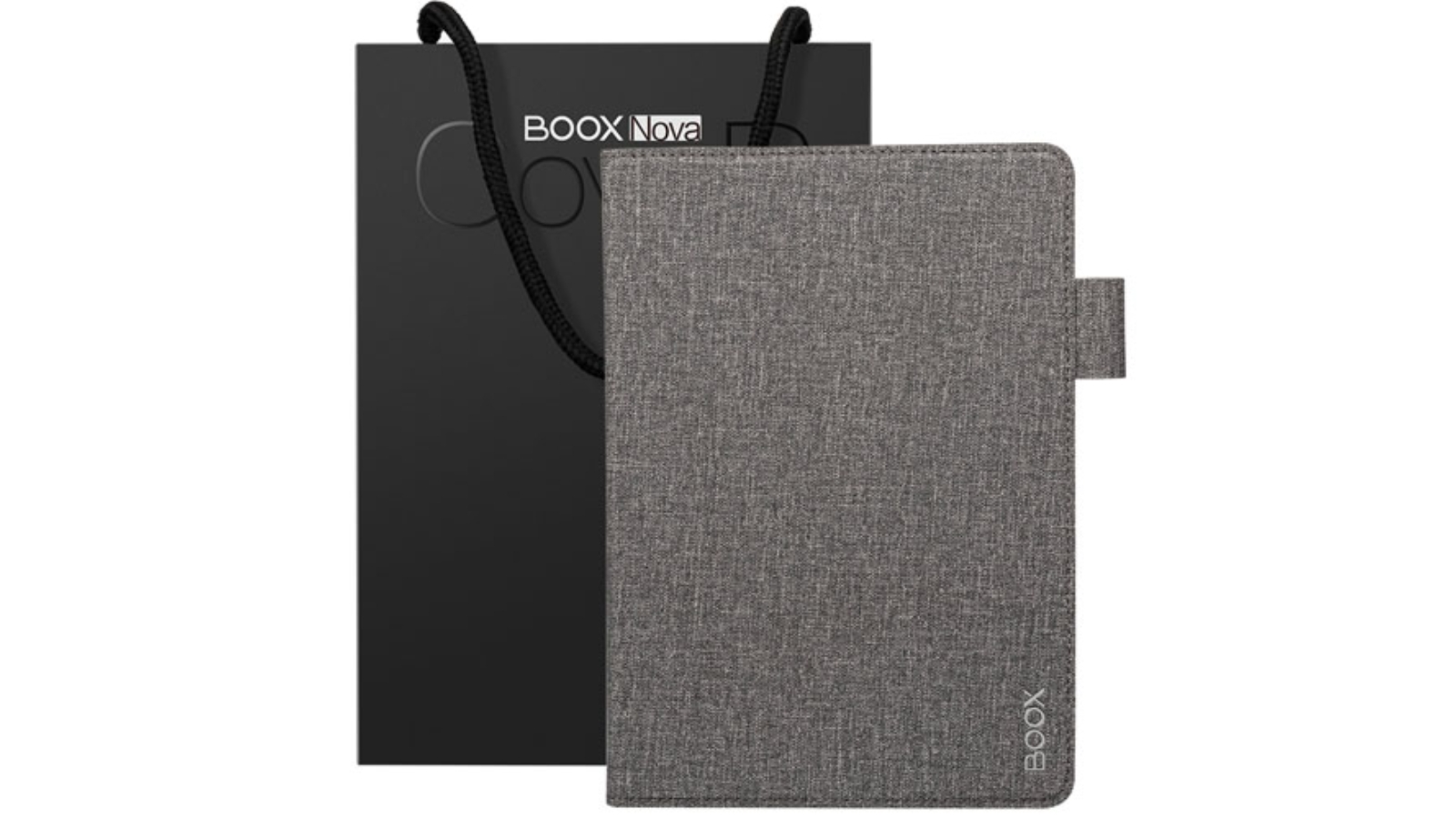 Onyx Boox Stick Cover Case for Nova2 Nova3 Felt Fabric with Adhesive - Grey