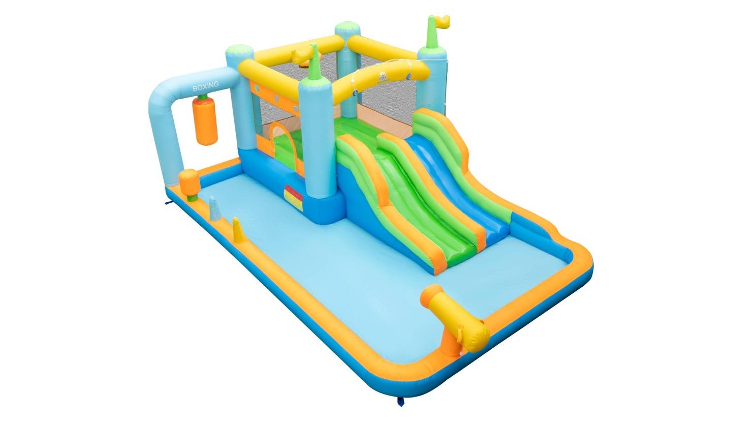 Costway Jumping Castle Inflatable Slide Water Park - No Blower