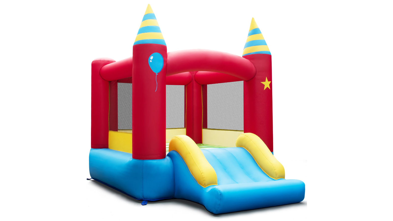 Costway Kids Jumping Castle Inflatable Bouncer - No Blower