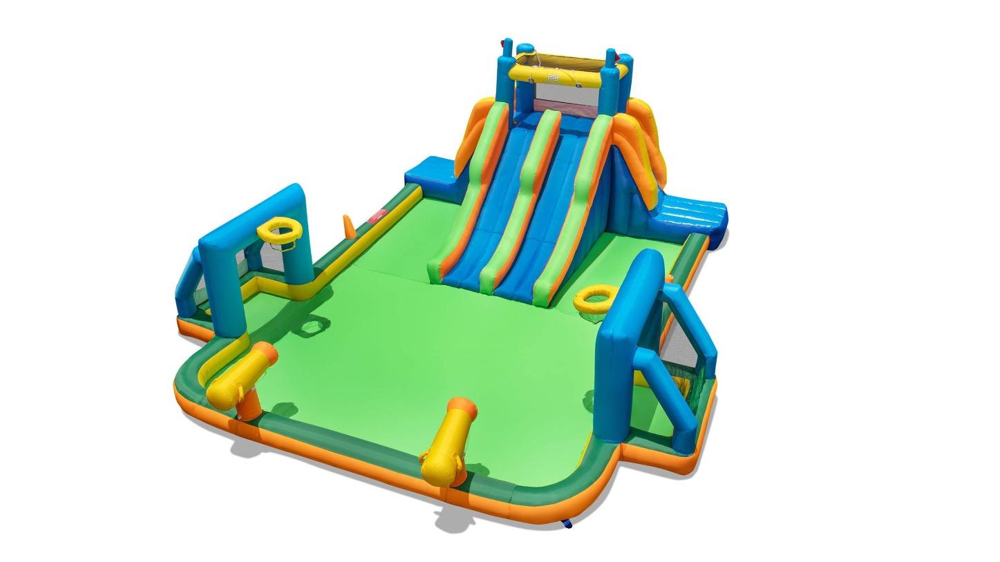 Costway Kid Inflatable Water Park Slide - No Blower