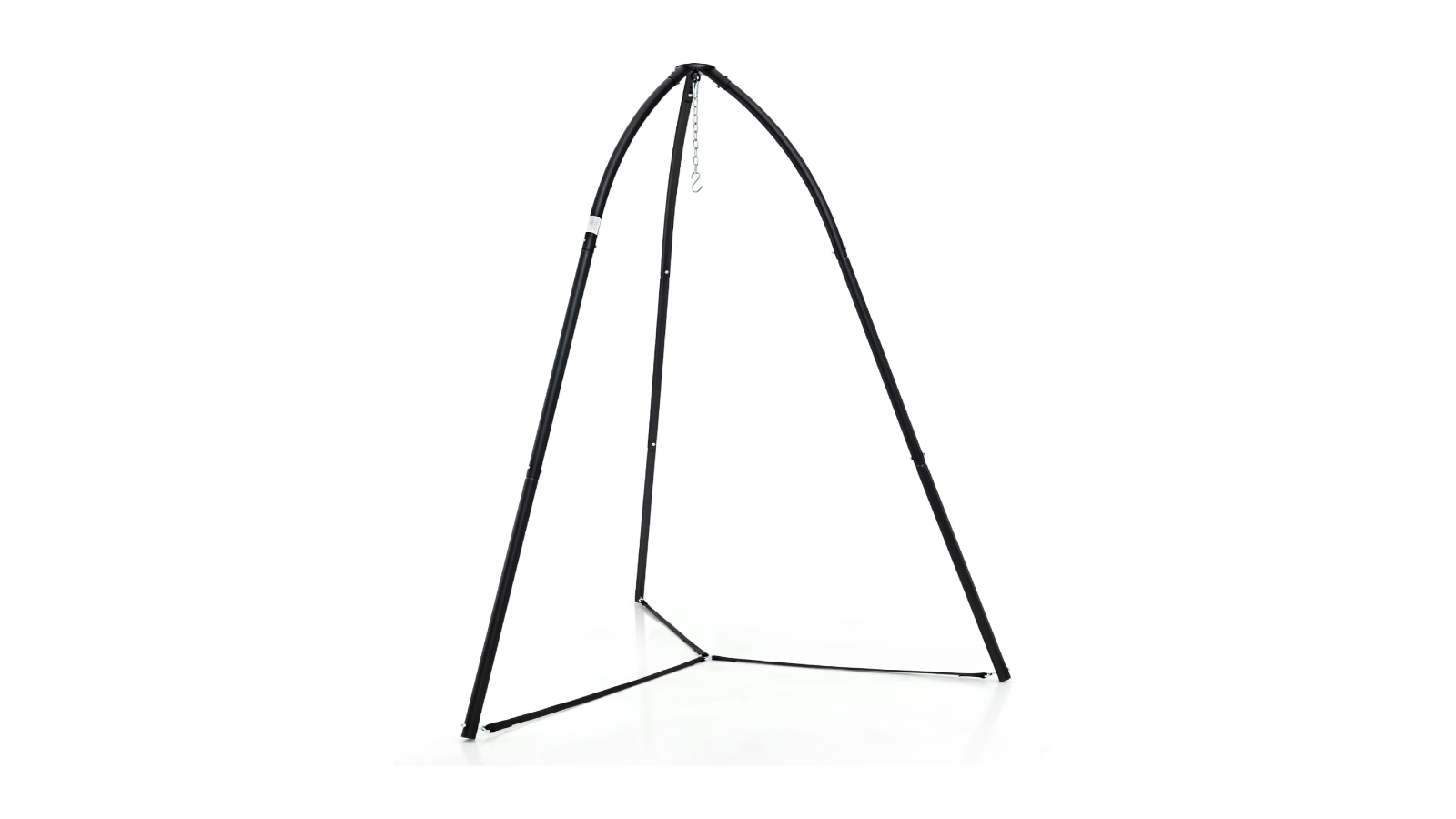Costway Heavy Duty Hanging Chair Stand Rustproof Hammock - Black