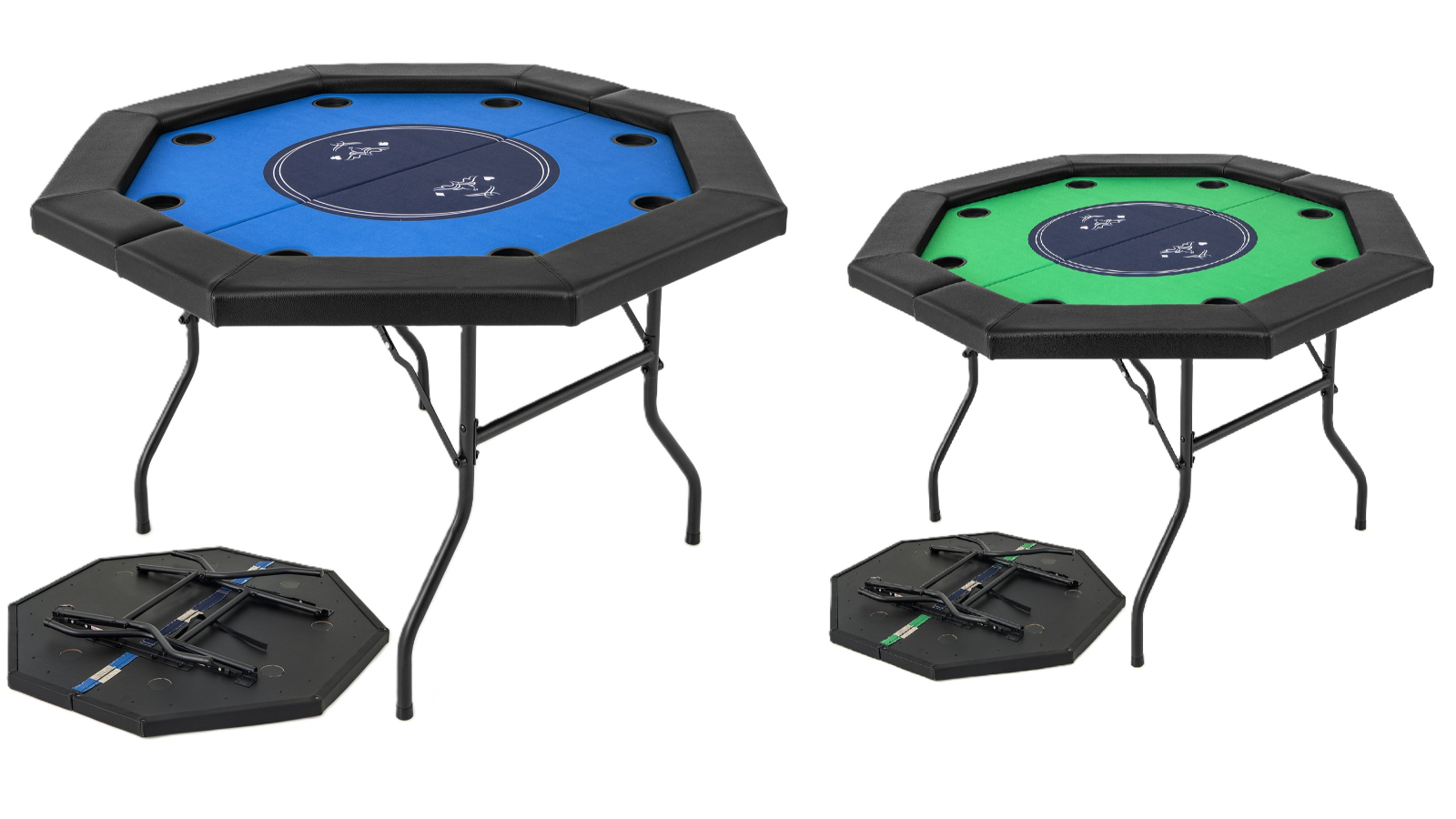 Costway 8-Player Folding Poker Tabletop