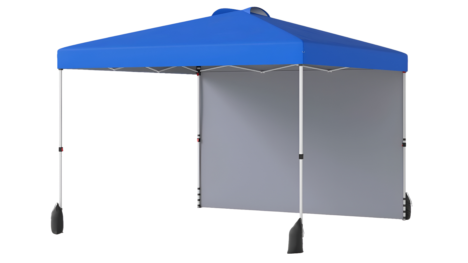 Costway 3 x 3metre Blue Pop-Up Canopy Tent with Wheeled Bag