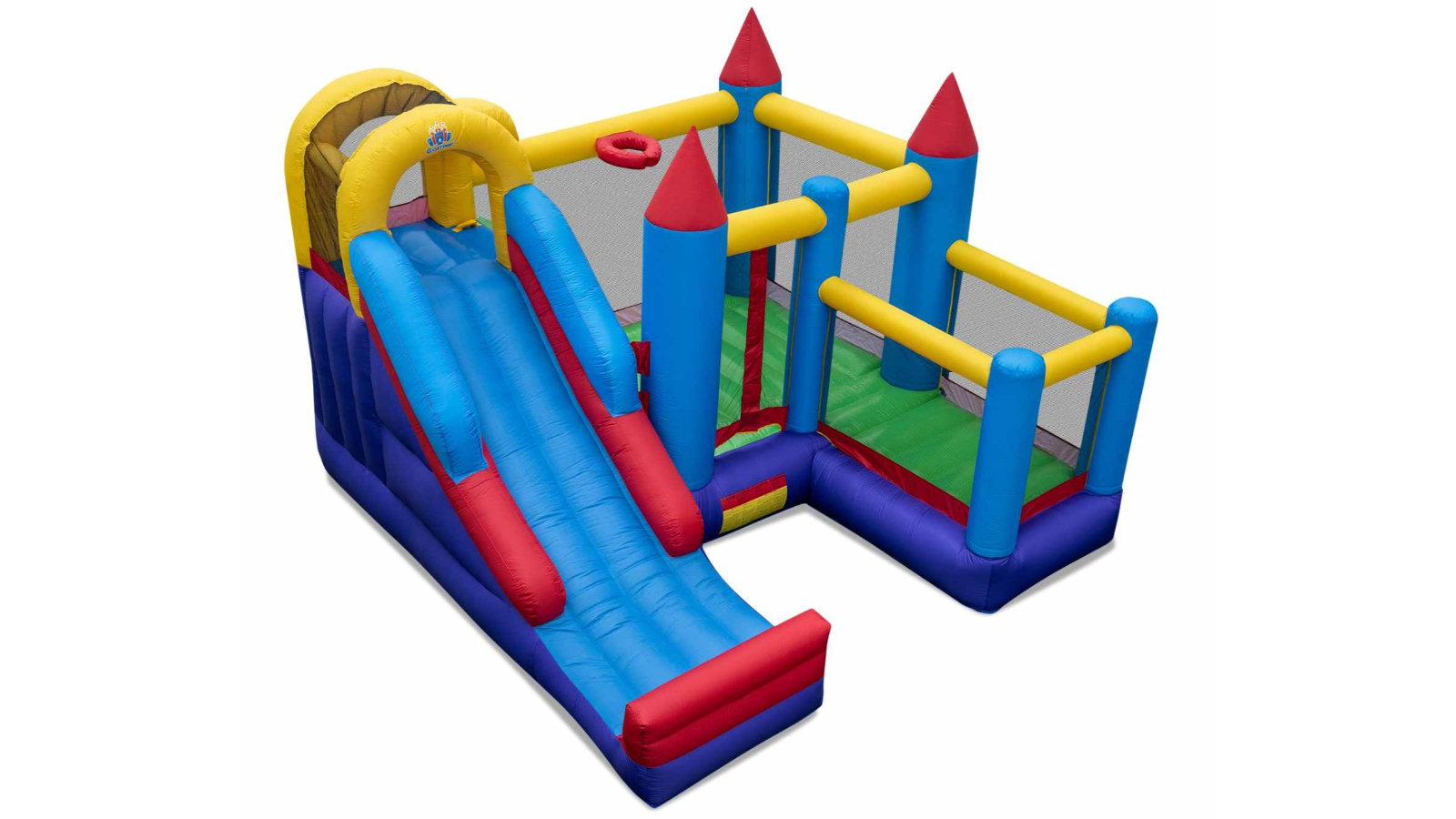Costway 5-in-1 Inflatable Outdoor Bounce Trampoline Jumping Castle House