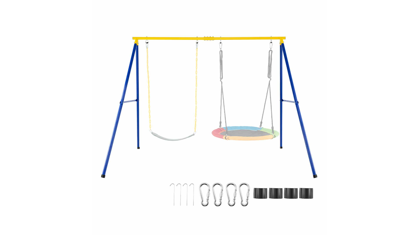 Costway 2-Seat Saucer Tree Swing Set