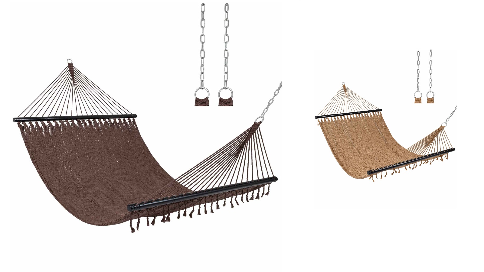 Costway 308cm Soft-Spun Caribbean Hammock