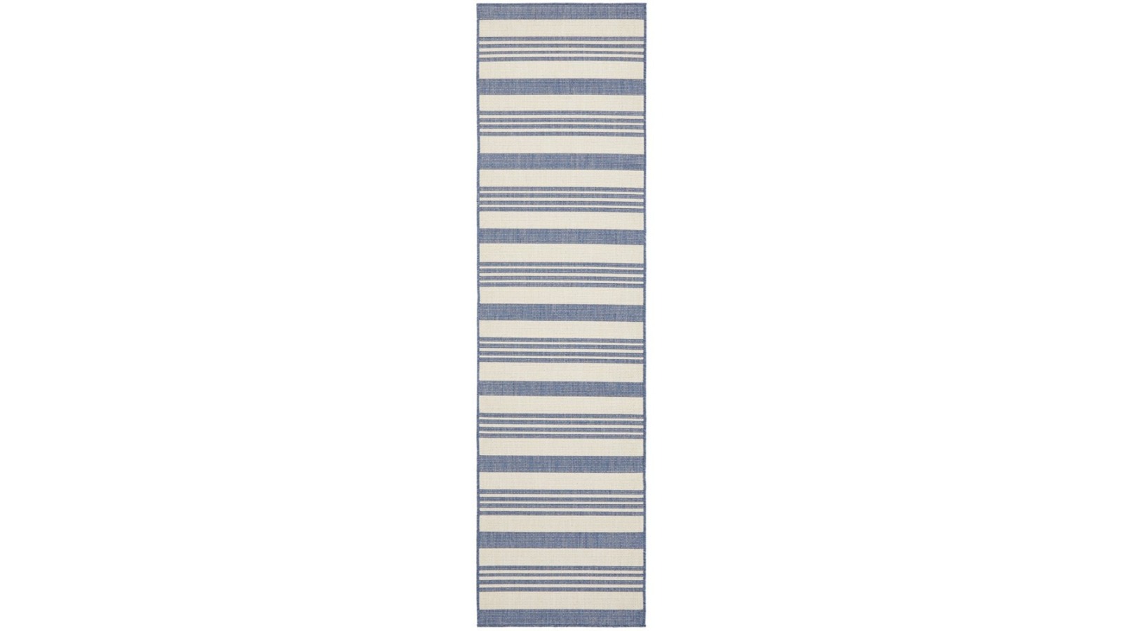 The Weave Studio Newara Alvi Blue Runner Outdoor Rug