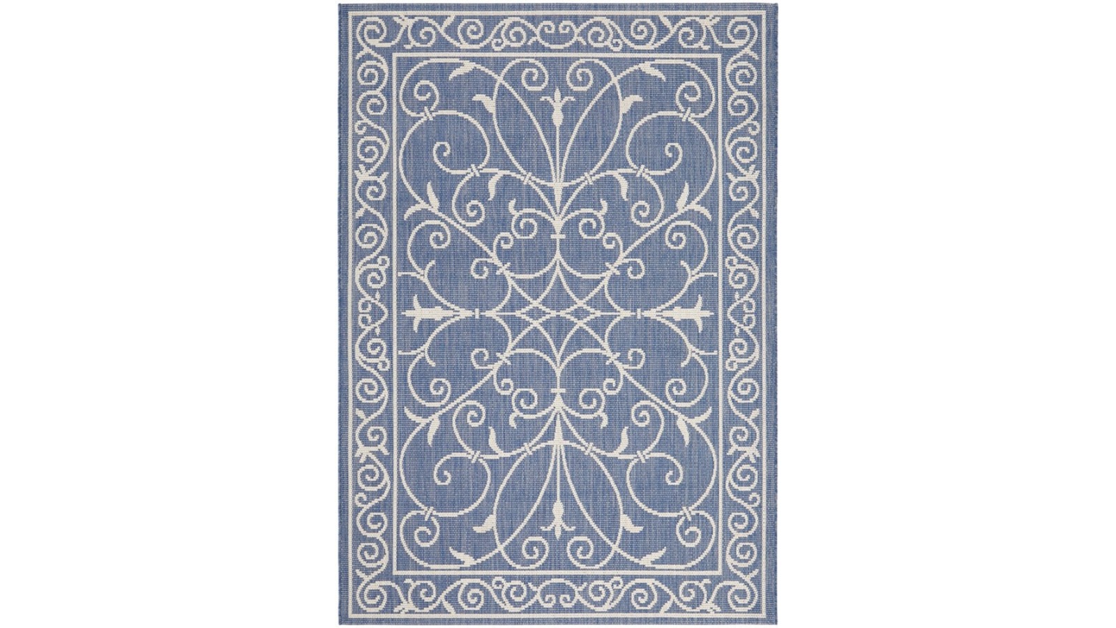 The Weave Studio Newara Romy Blue Outdoor Rug