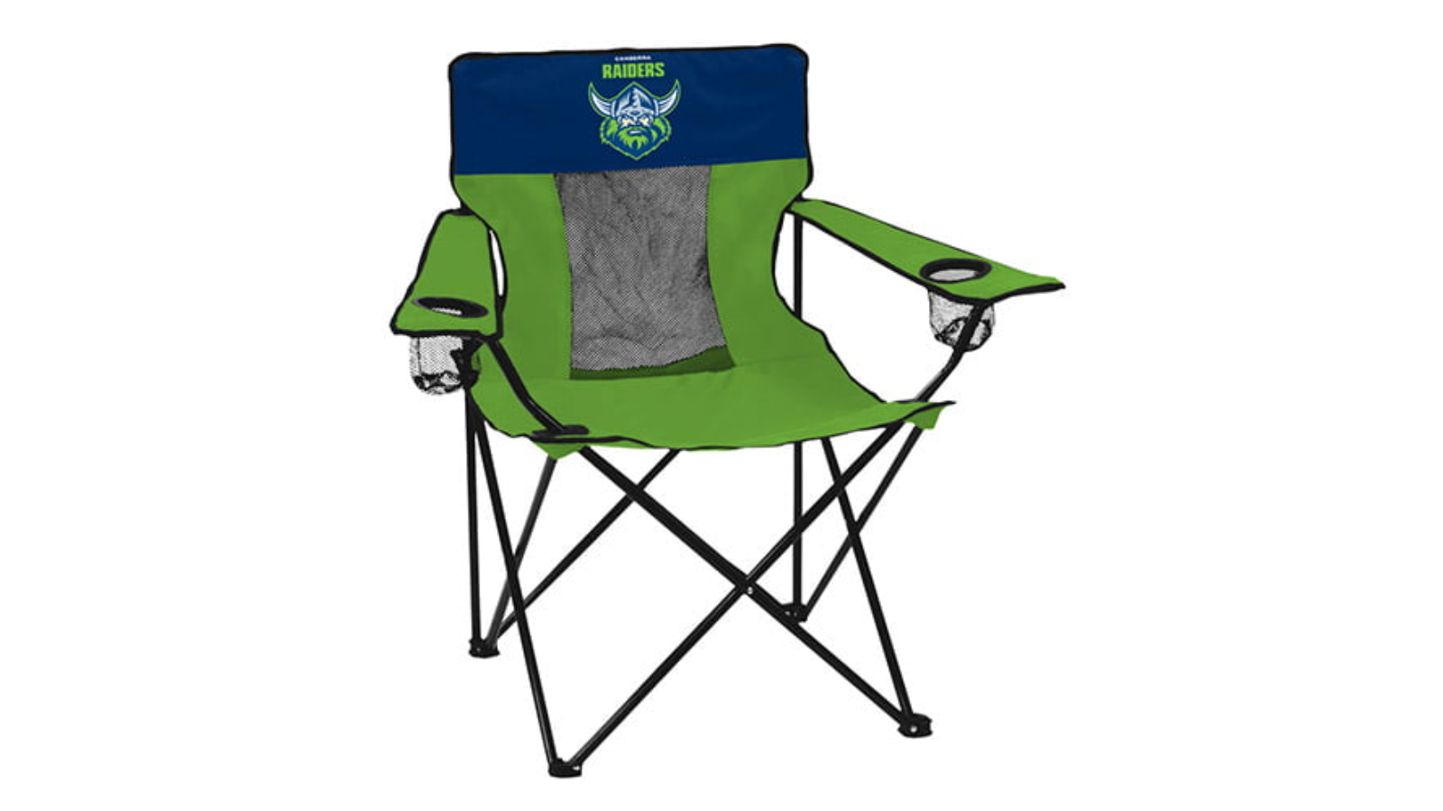 NRL Canberra Raiders Camping Chair with Carry Bag