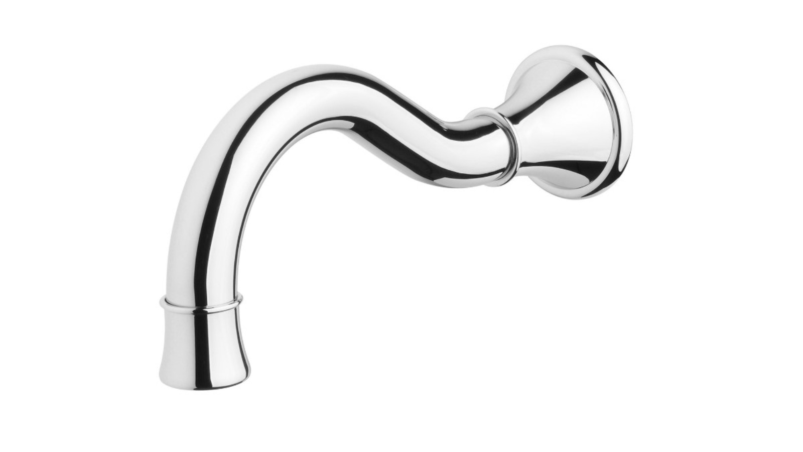 Phoenix Nostalagia Basin/Bath 180mm Shepherds Crook LF - Chrome
