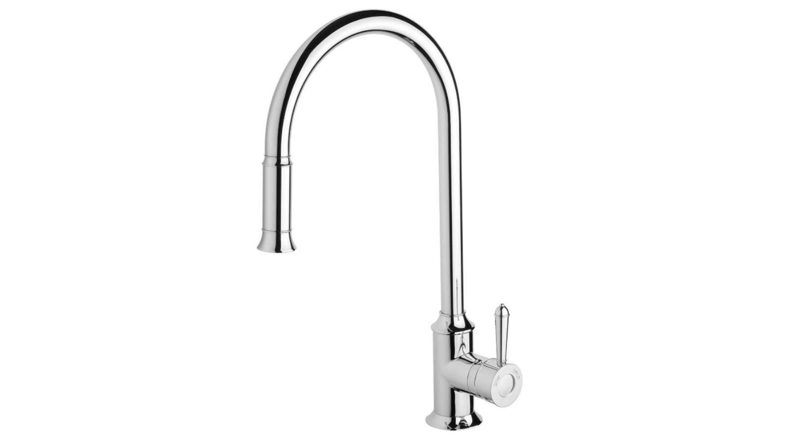 Phoenix Nostalgia 230mm Lead-Free Pull-Out Sink Mixer - Chrome 