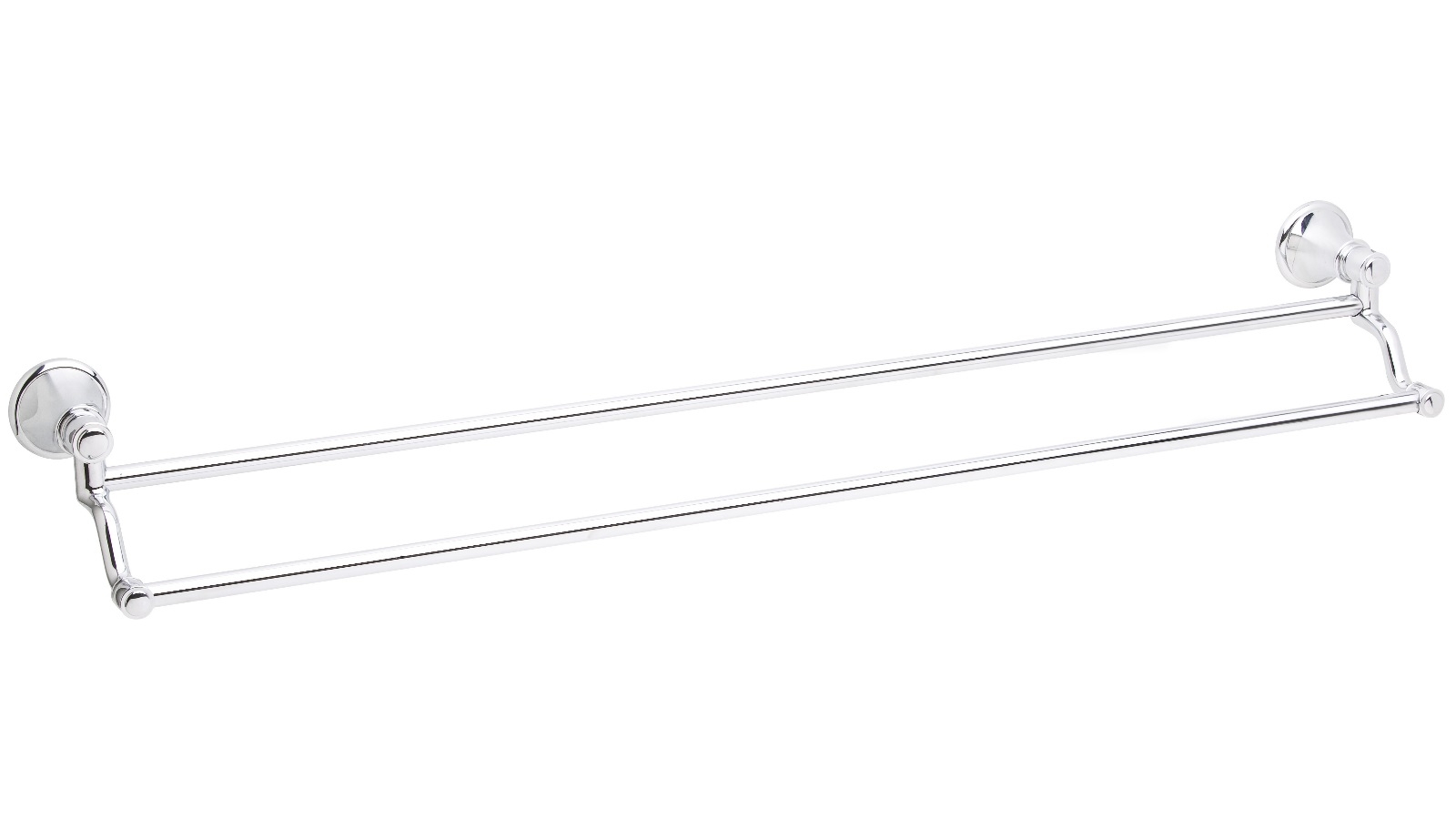 Phoenix Nostalgia 760mm Double Towel Rail - Chrome