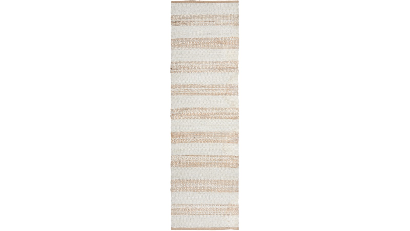 The Weave Studio Nosira 555 Natural/White Runner Rug