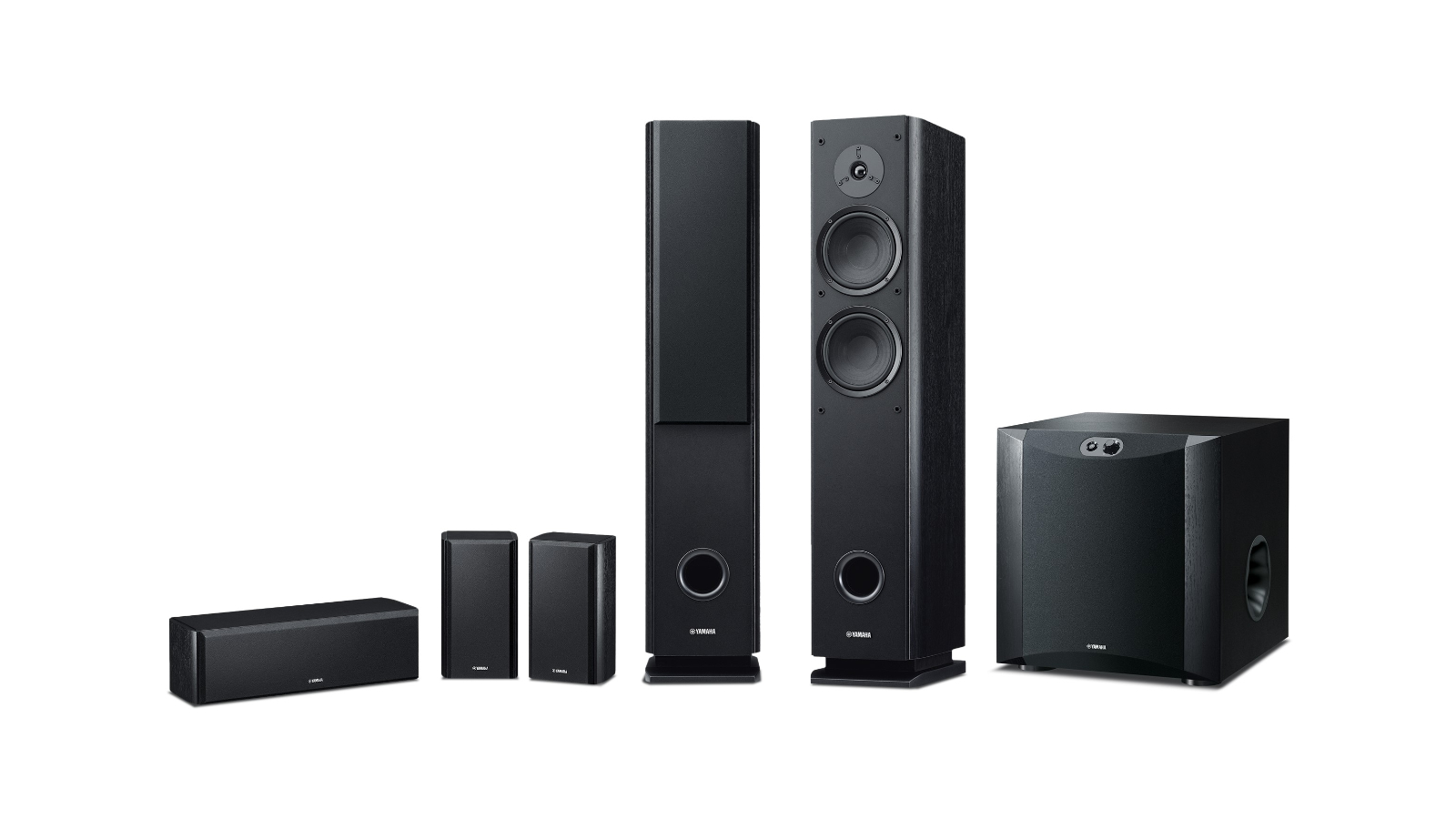Yamaha NSP160 5.1 Channel Speaker Pack - Black