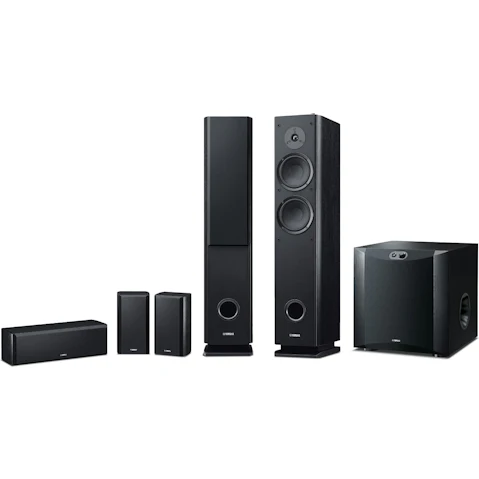 Yamaha NSP160 5.1 Channel Speaker Pack - Black