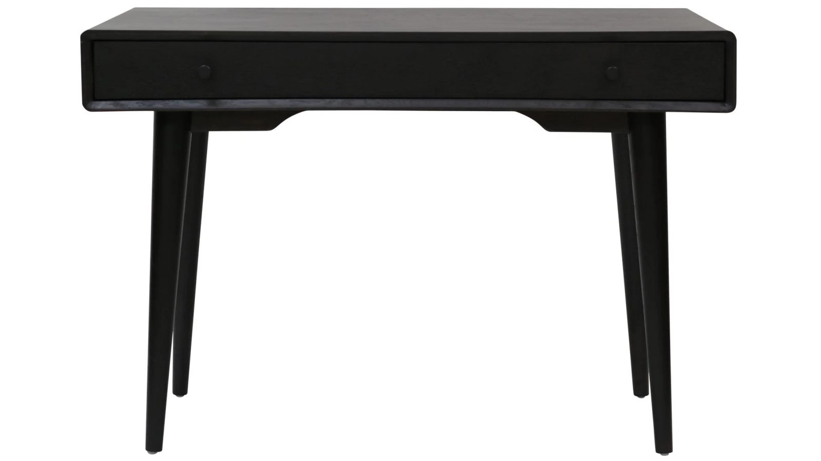 6IXTY 100cm Noche Wooden Writing Study Office Desk - Black