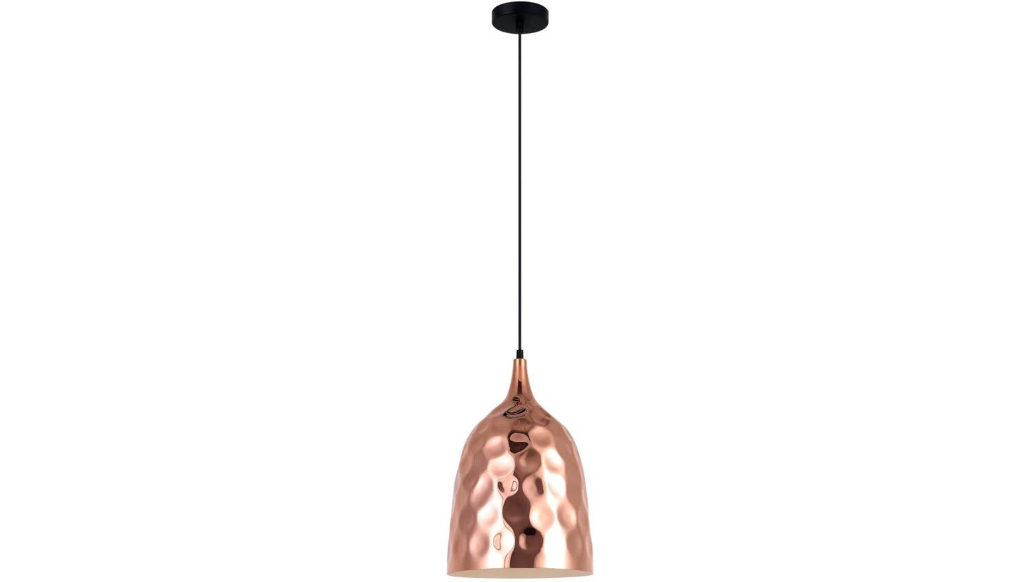 KOPER Bohemian Copper Plated Ellipse Pendant Light