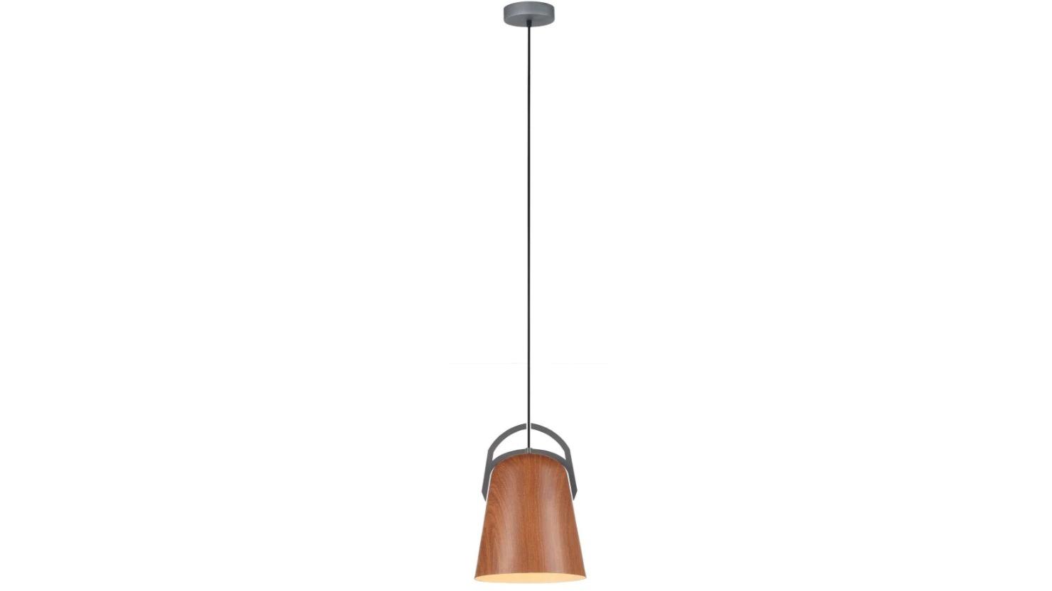 LEGNA Retro Replica Salem Oak Ellipse Pendant Light