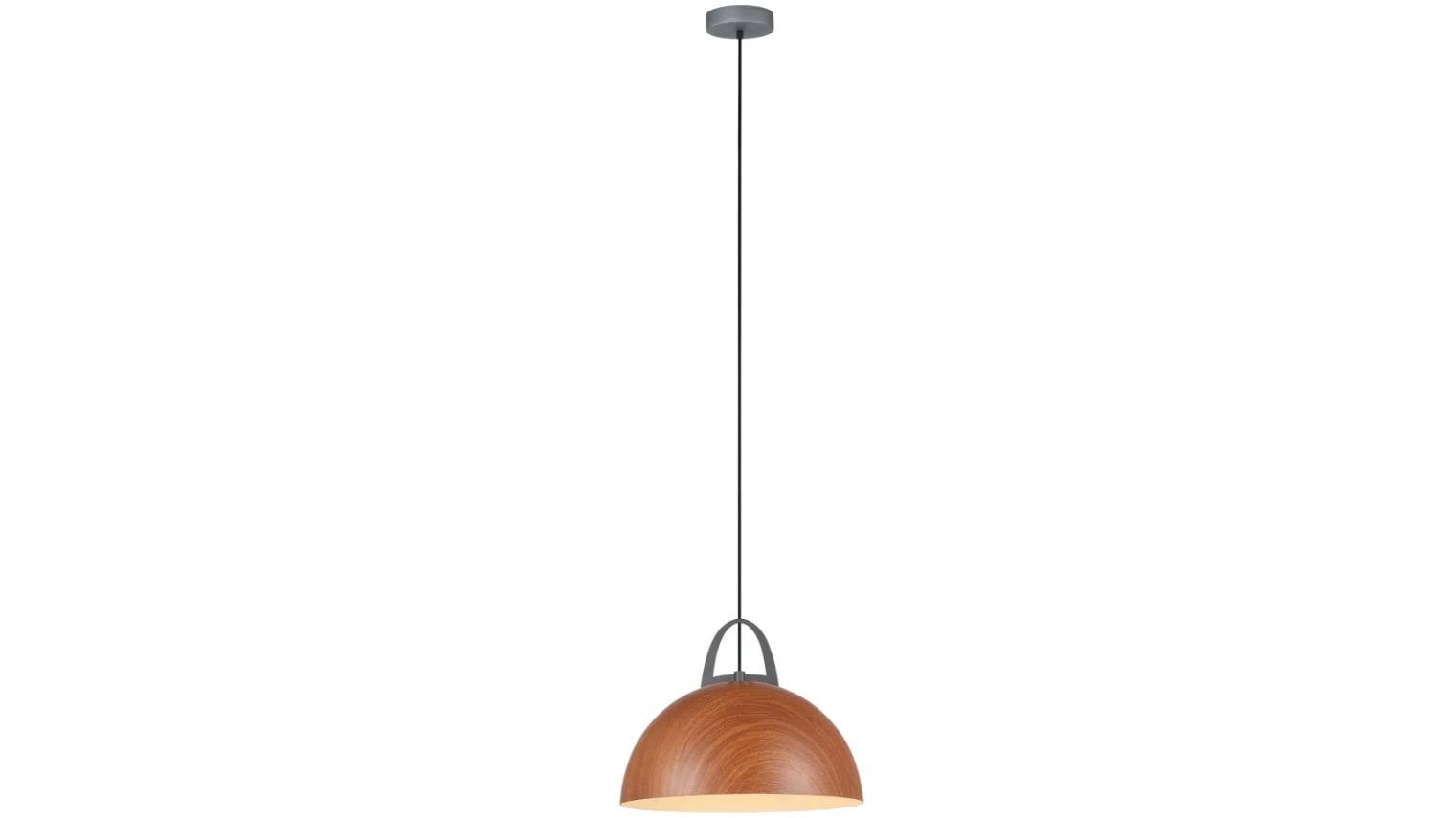 LEGNA Retro Replica Salem Oak Dome Pendant Light