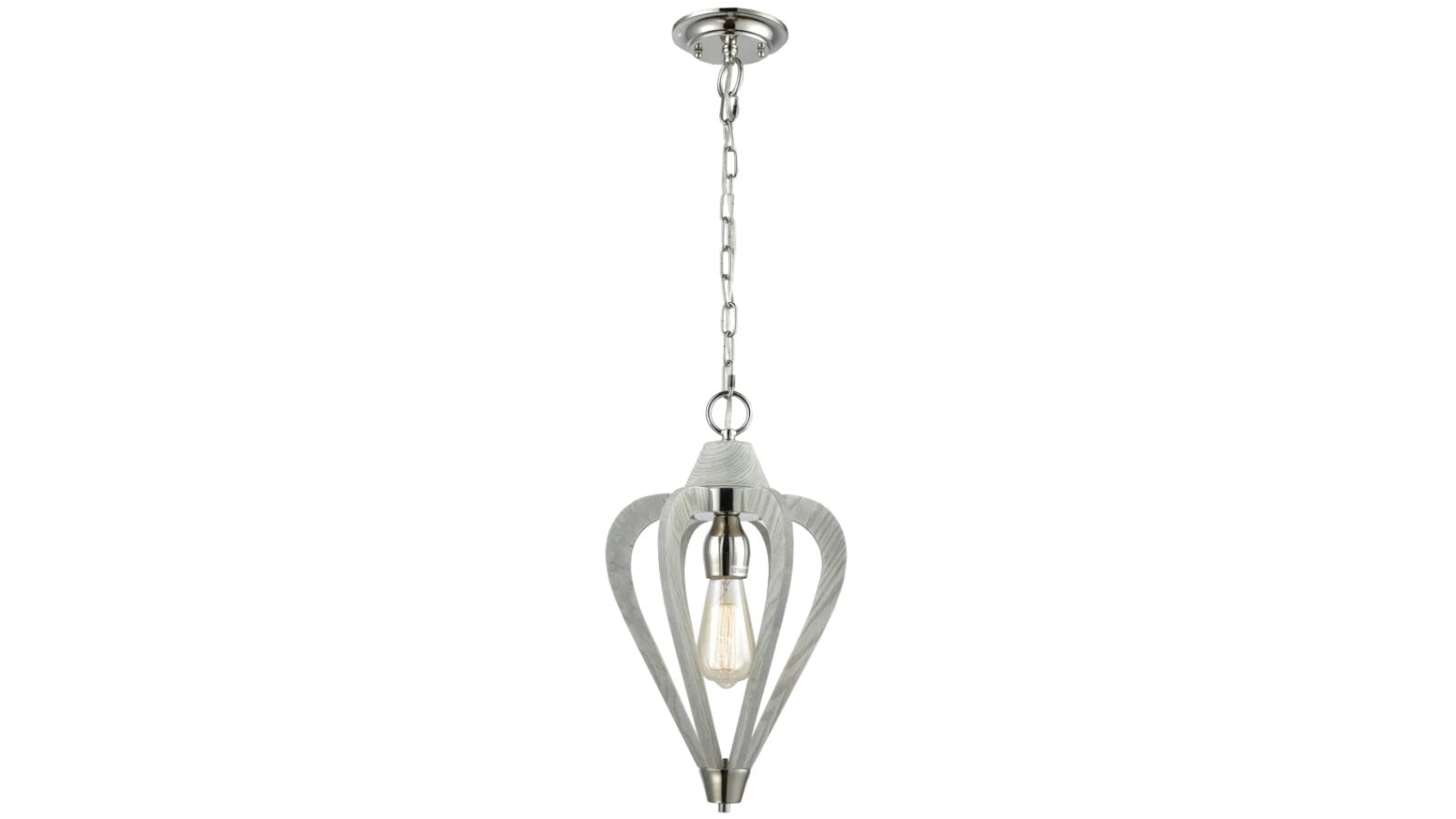Senorita Rustic Winter Moss Arrow Pendant Light - Small