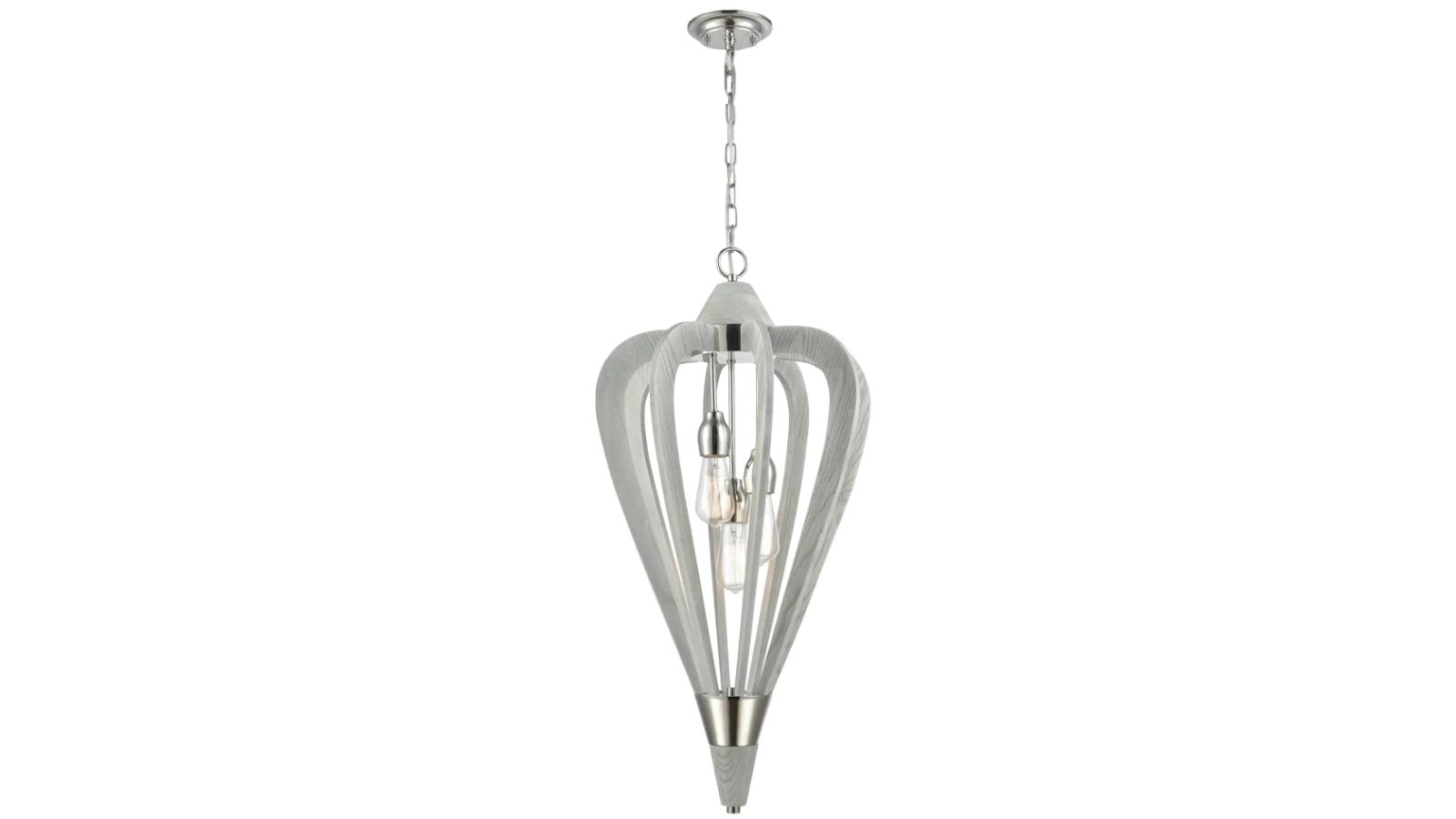 Senorita Rustic Winter Moss Arrow Pendant Light - Medium