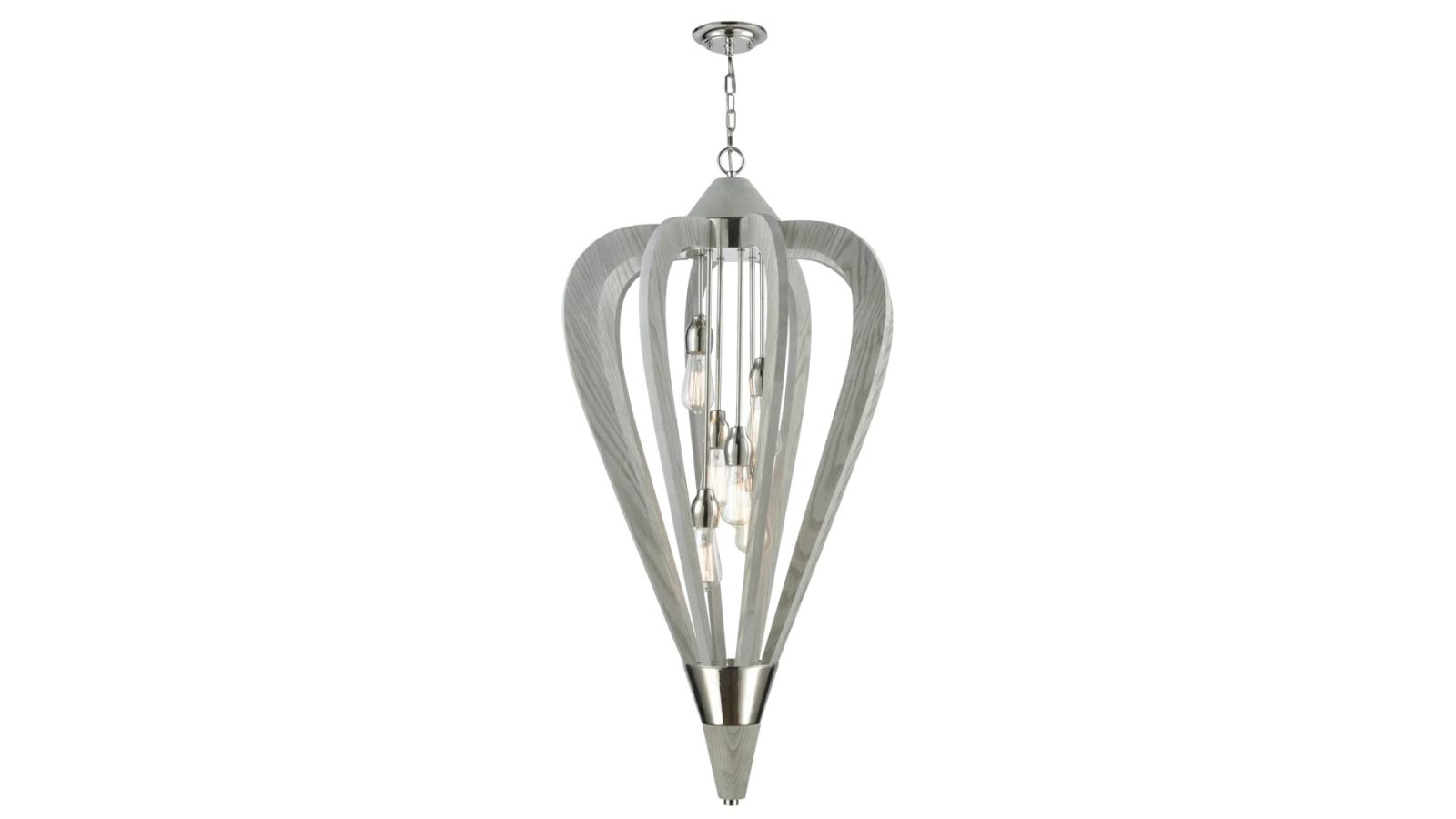 Senorita Rustic Winter Moss Arrow Pendant Light - Large