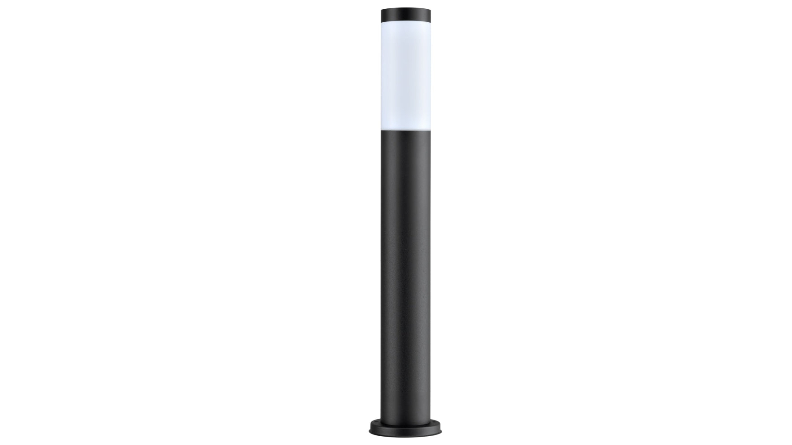Torre IP44 45cm Short Exterior Bollard Light - 304 Stainless Steel Black