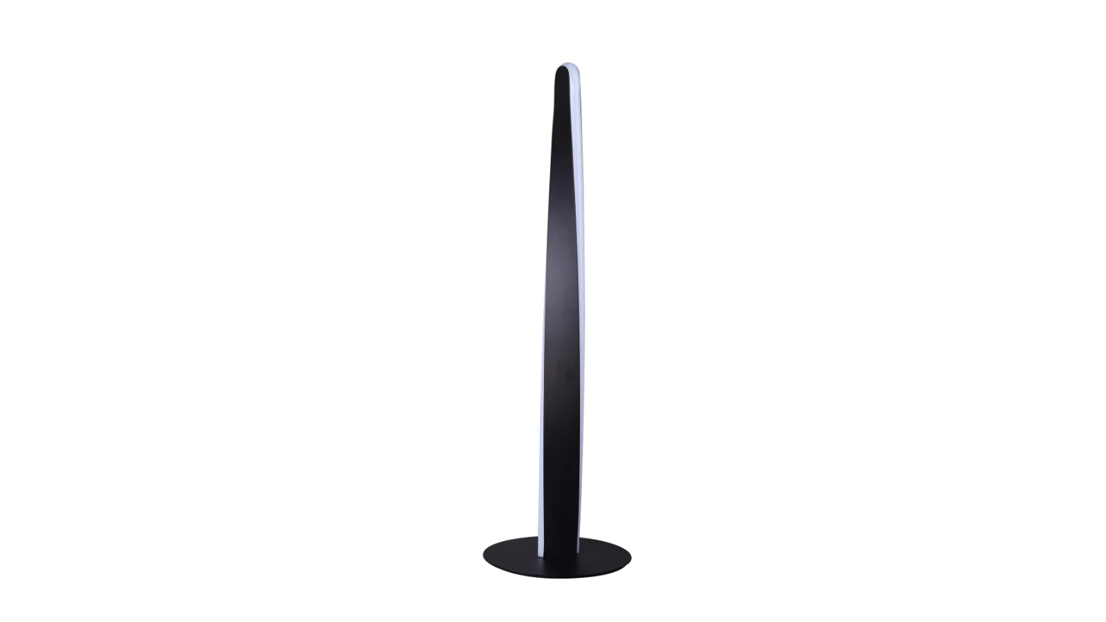 Luminea Jacqueline LED Modern Classic Twisted Table Lamp Light - Black
