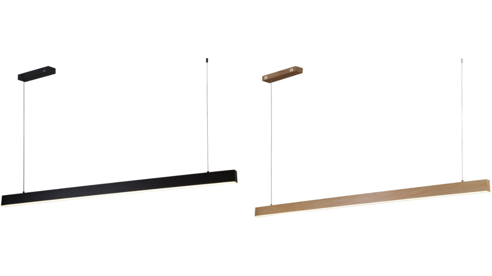Luminea Lewis Small Modern LED Hanging Pendant Light