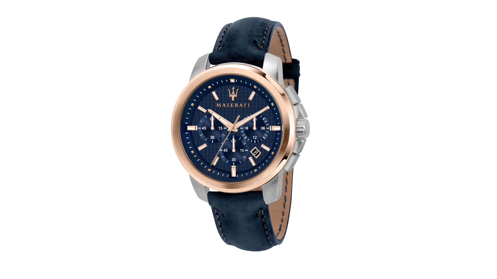 Maserati Successo Chronograph Watch 4.4cm - Blue
