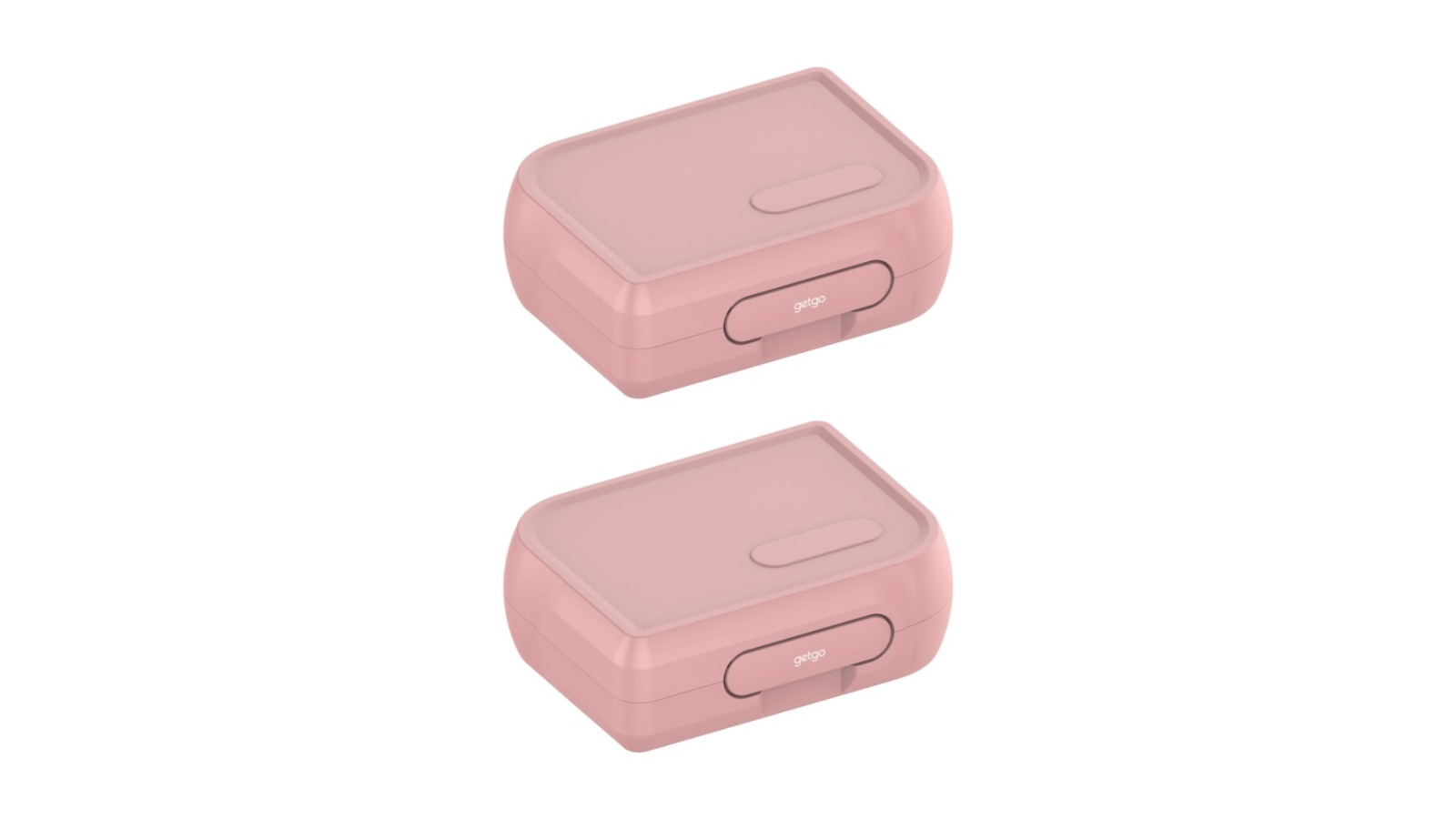 Maxwell & Williams 2 Piece Medium Get Go Bento Lunch Box - Pink