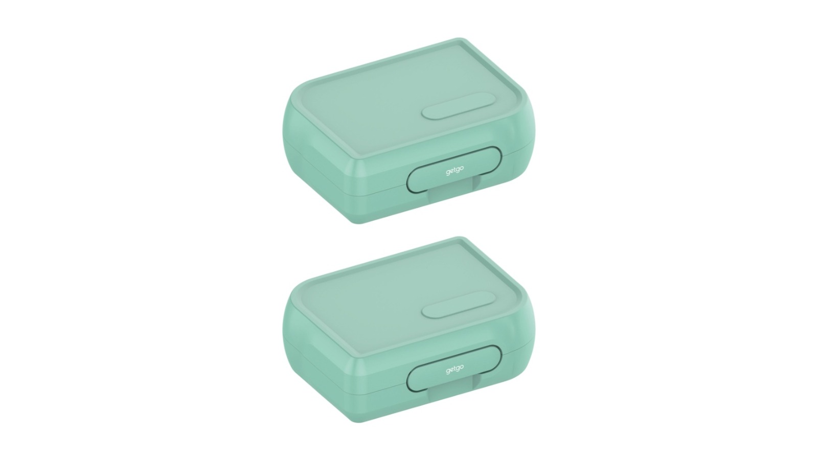 Maxwell & Williams 2 Piece Medium Get Go Bento Lunch Box - Sage