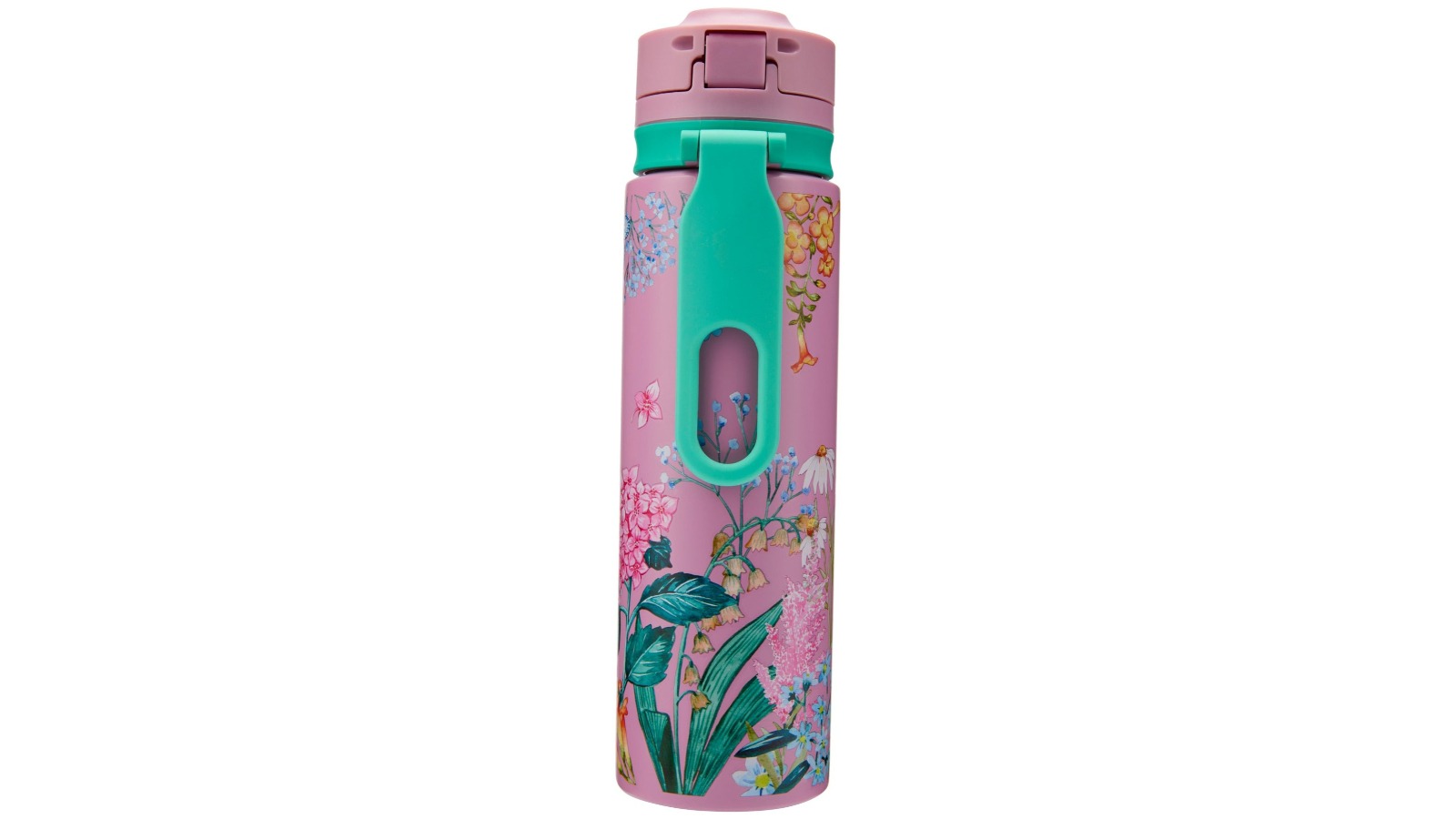 Maxwell & Williams 750ml Double Wall Insulated Botanica Chug Bottle - Pink