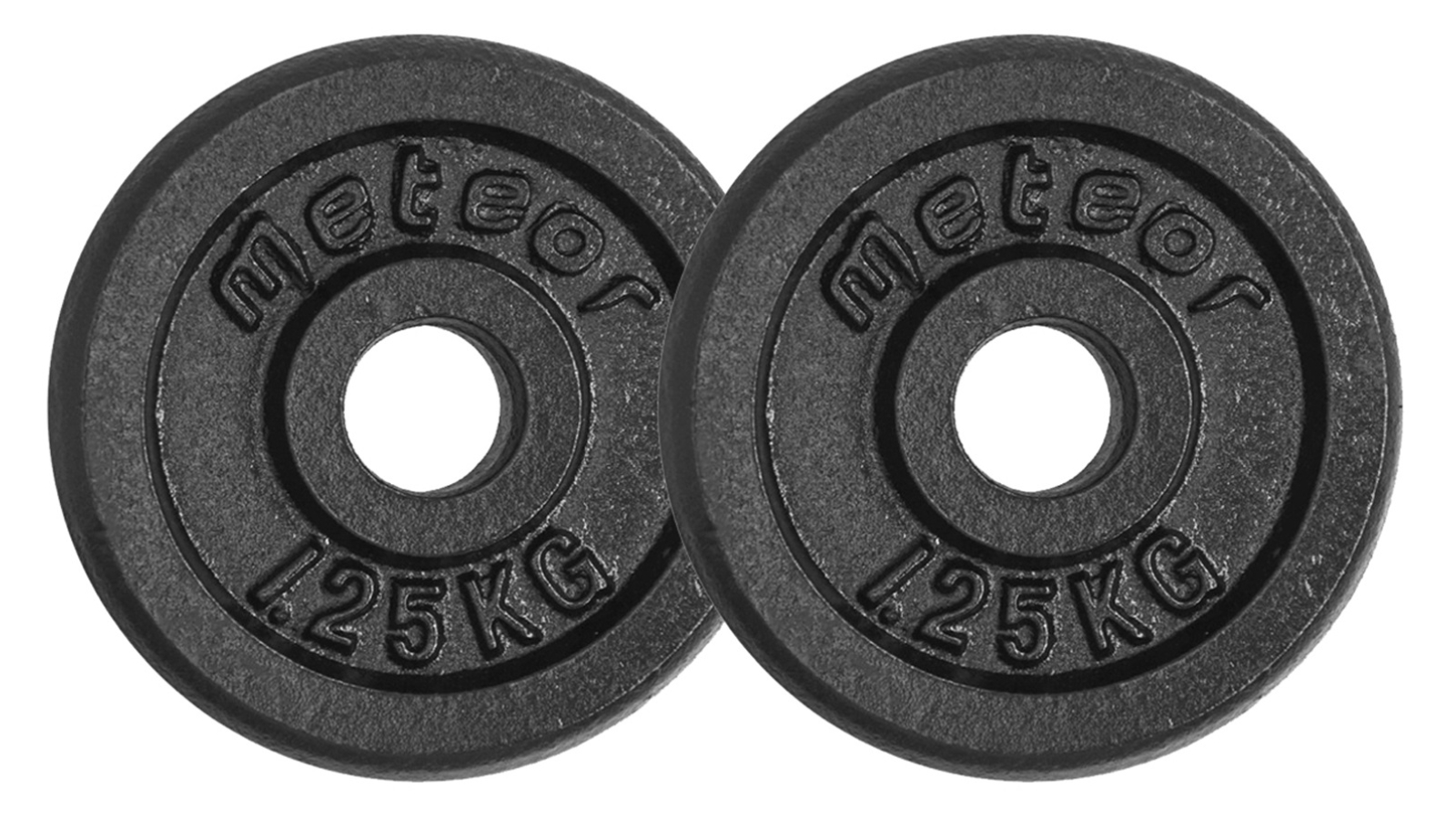 Meteor For The Winners 2.54cm Standard Cast Iron Weight Plate - 1.25kg