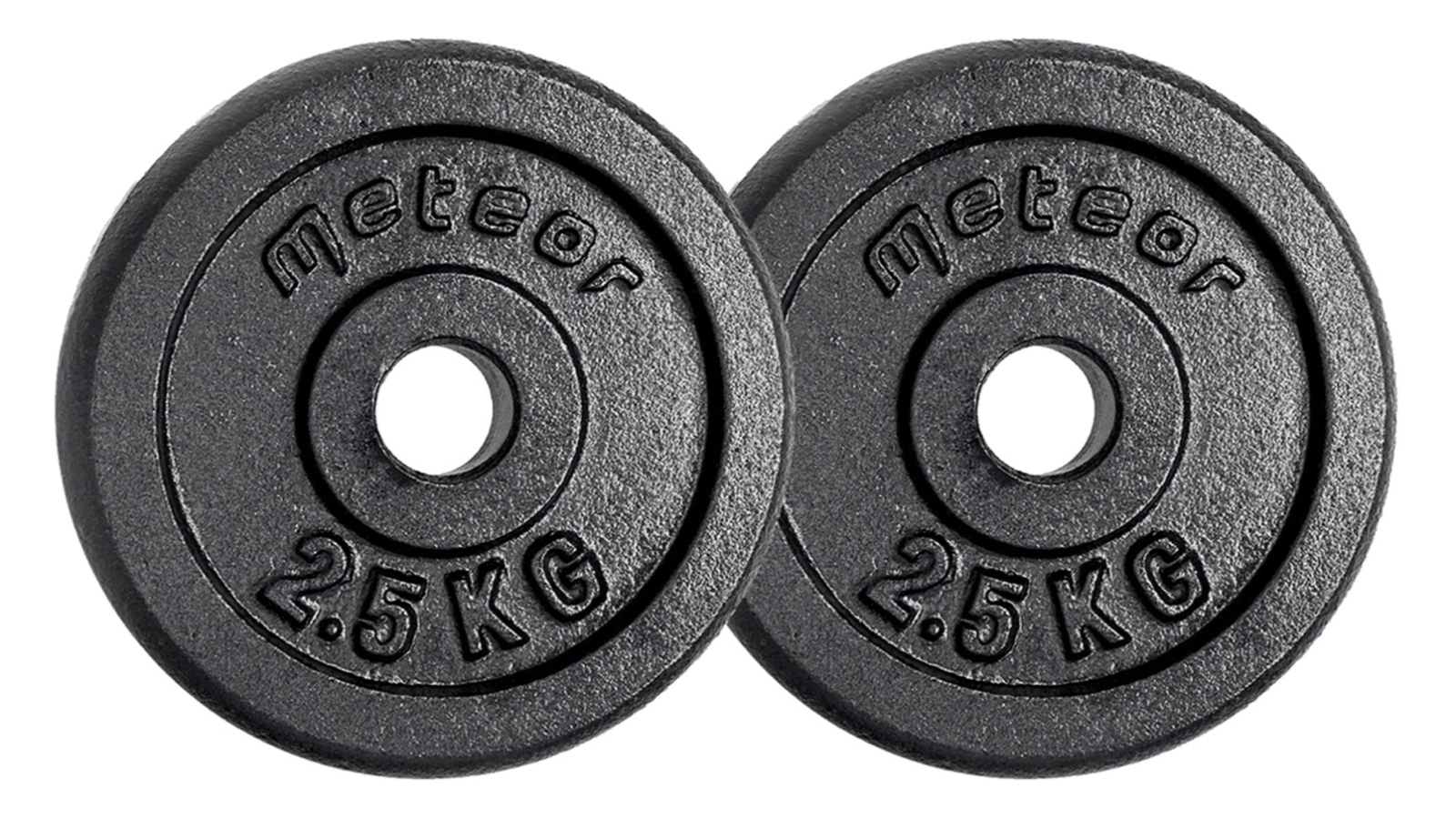 Meteor For The Winners 2.54cm Standard Cast Iron Weight Plate - 2.5kg
