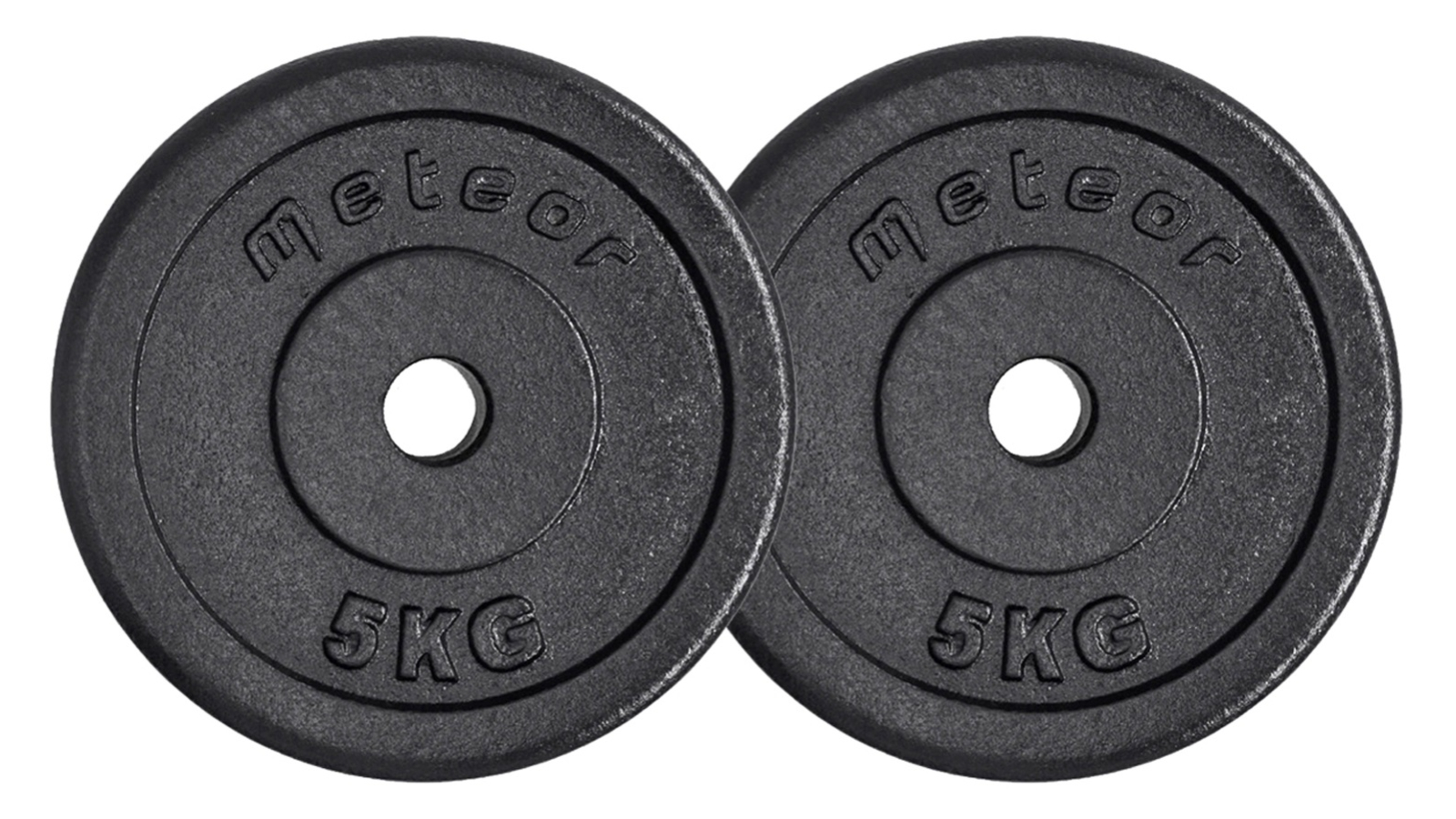 Meteor For The Winners 2.54cm Standard Cast Iron Weight Plate - 5kg