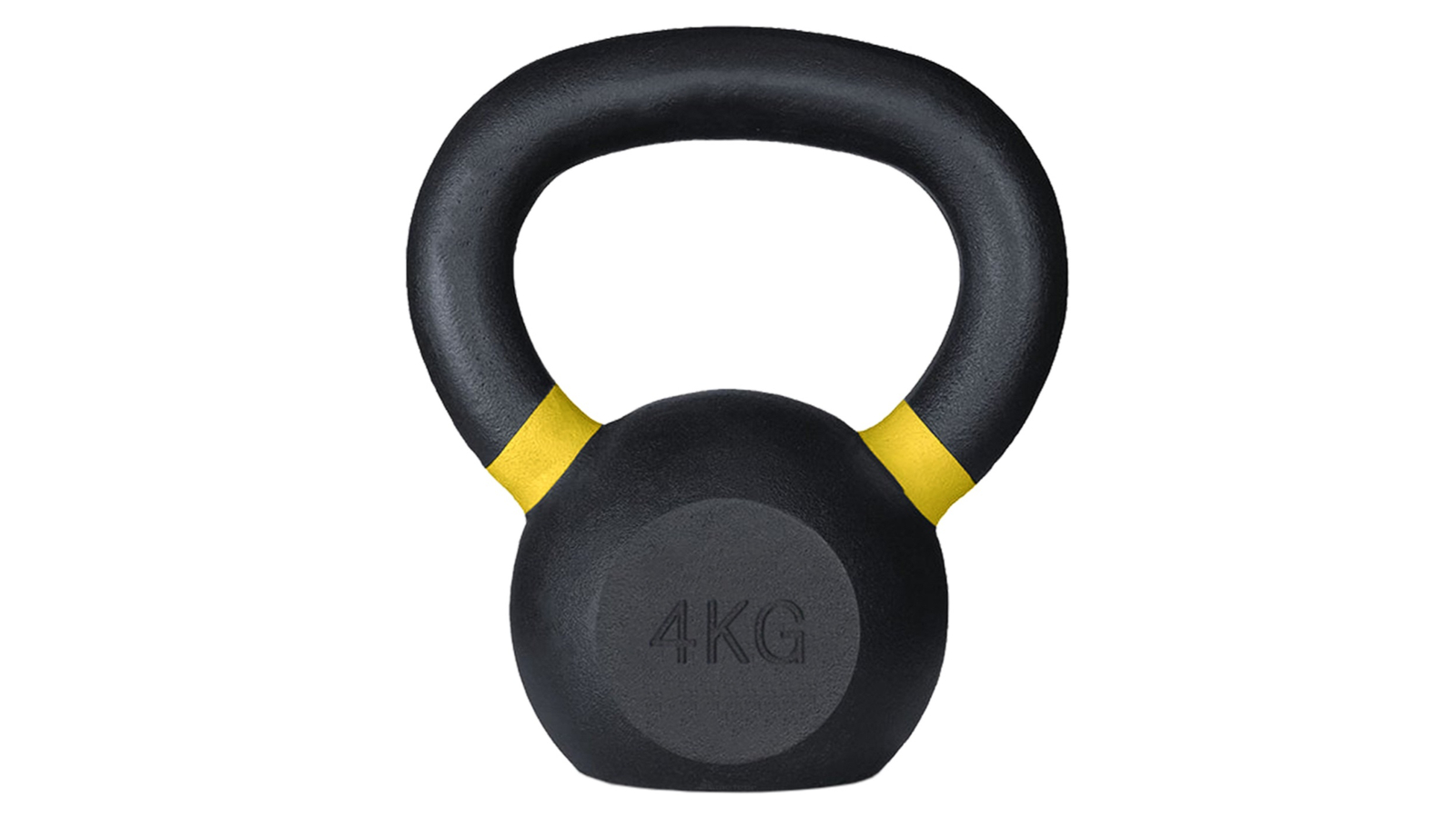 Meteor For The Winners Cast Iron Kettlebell with Color-Coding - 4kg