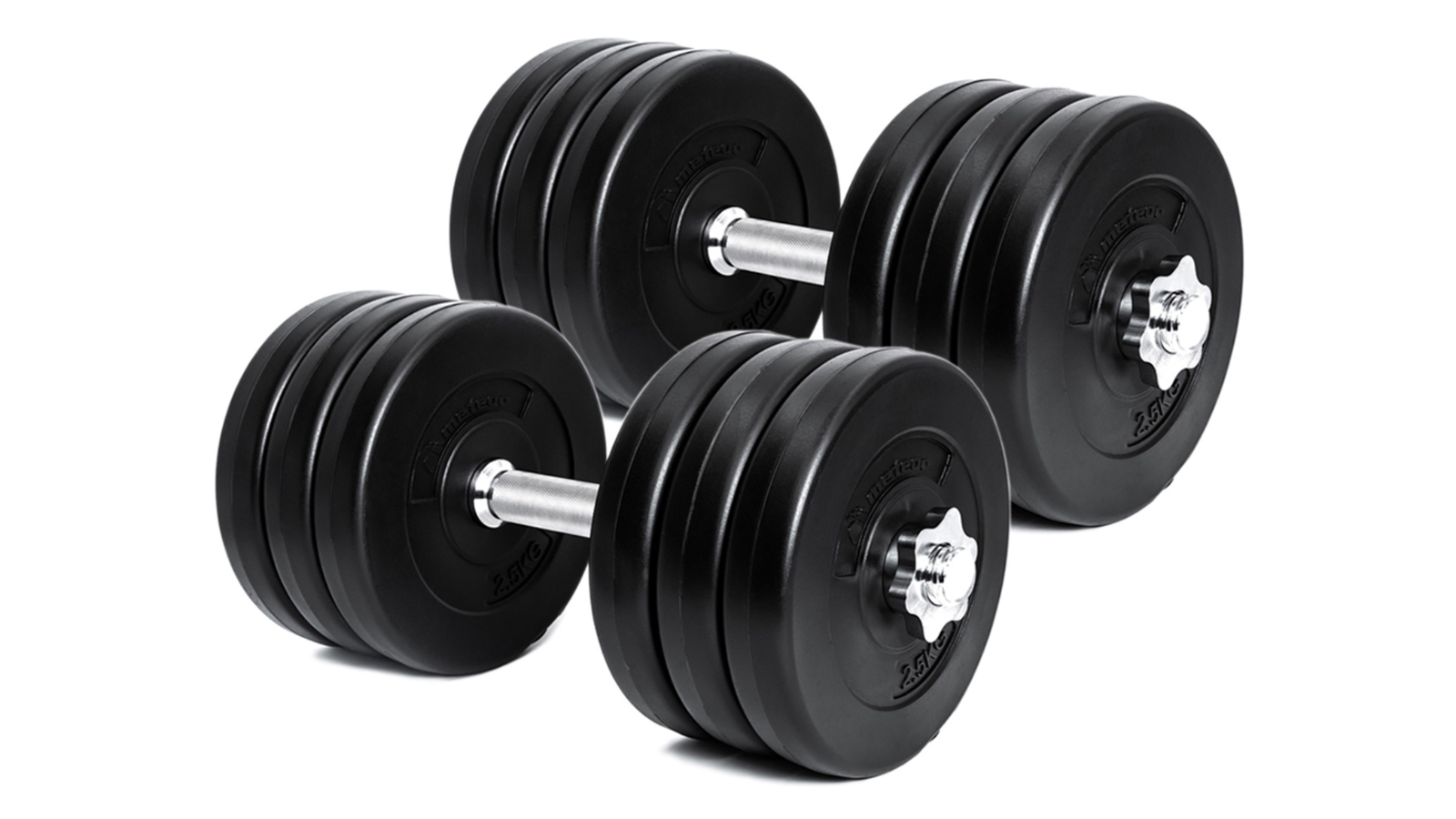 Meteor For The Winners Adjustable Dumbbell Set - 17.5kg