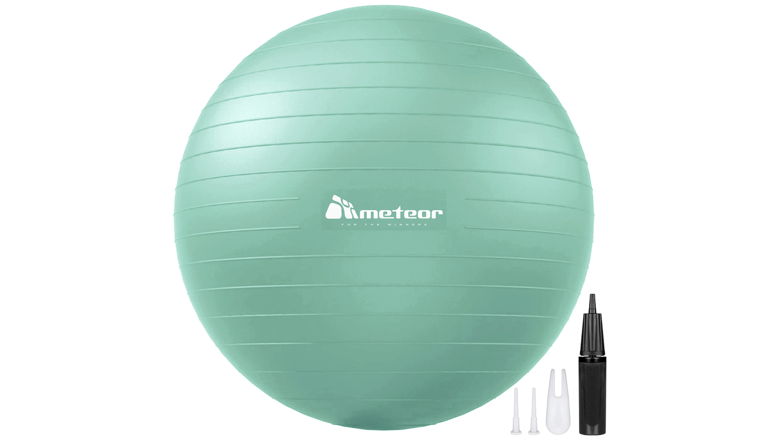 Meteor For The Winners 45-55cm Anti-Burst Yoga Gym Ball with Pump - Green