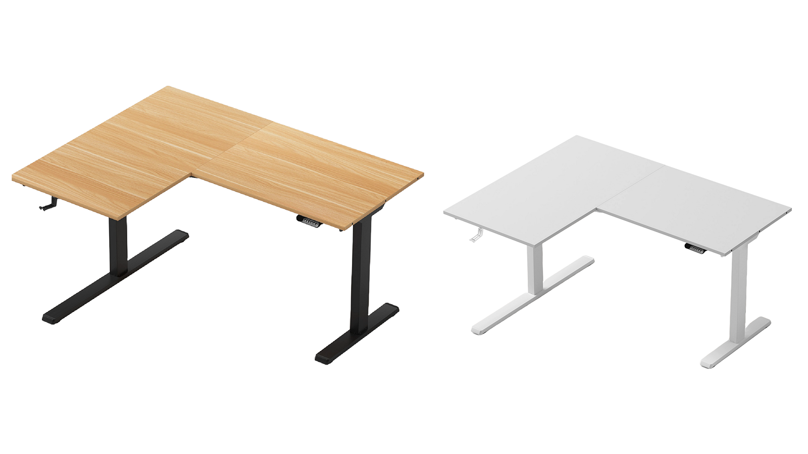 Artiss L-Shape Adjustable Height Standing Desk